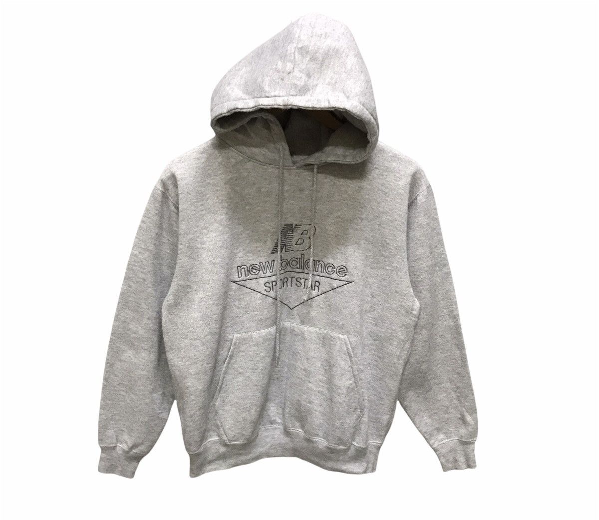 New Balance Vintage new balance big embroidery loggo hoodie Size US M / EU 48-50 / 2 - 1 Thumbnail