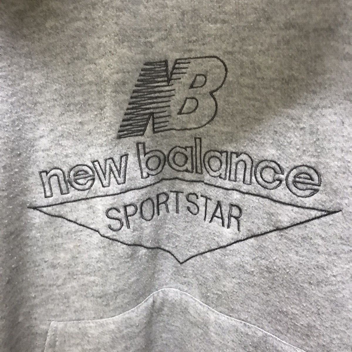 New Balance Vintage new balance big embroidery loggo hoodie Size US M / EU 48-50 / 2 - 6 Thumbnail
