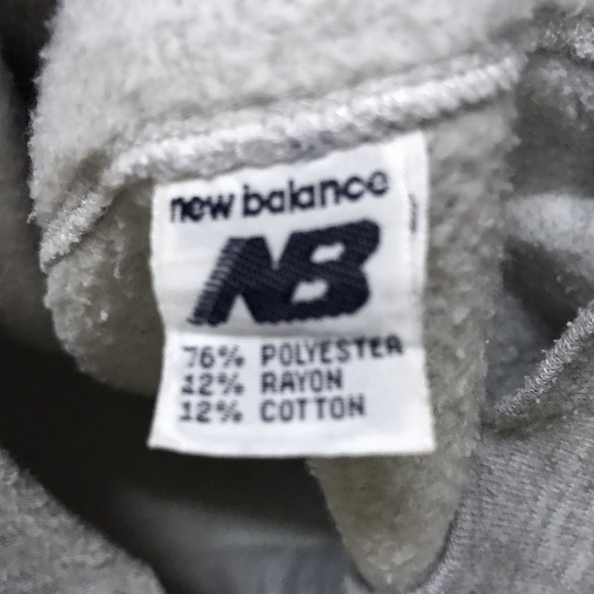 New Balance Vintage new balance big embroidery loggo hoodie Size US M / EU 48-50 / 2 - 7 Thumbnail