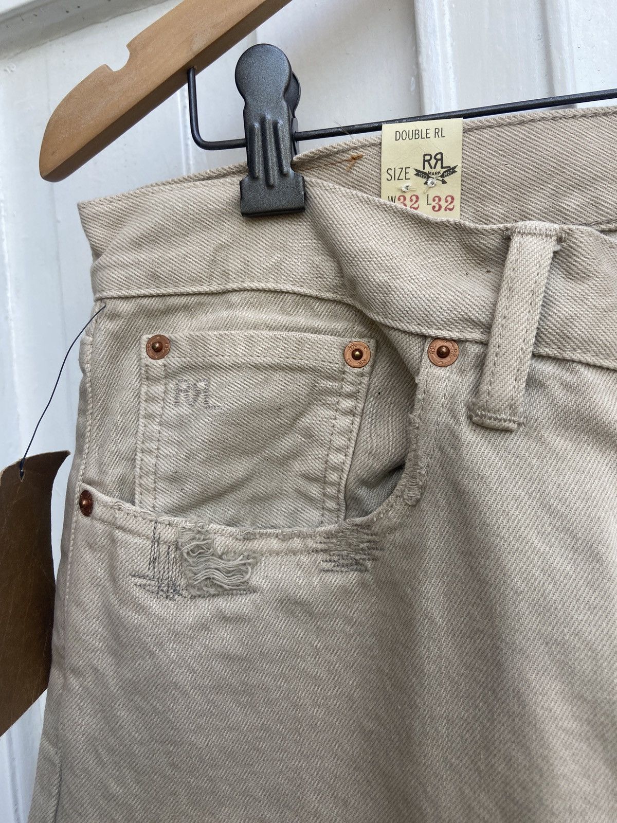 Polo Ralph Lauren × RRL Ralph Lauren × Ralph Lauren RRL Ralph Lauren distressed denim pants Size US 32 / EU 48 - 3 Thumbnail