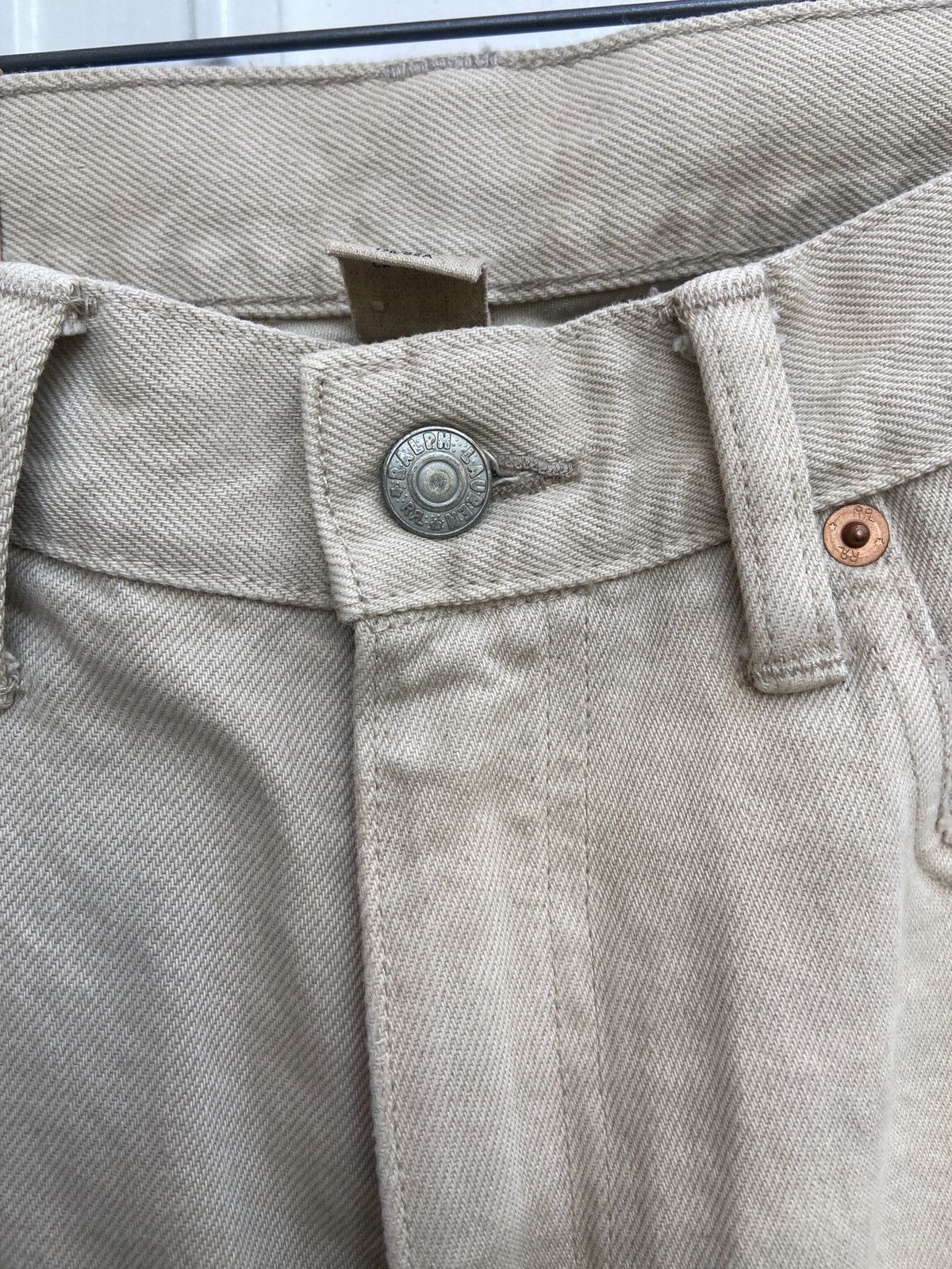 Polo Ralph Lauren × RRL Ralph Lauren × Ralph Lauren RRL Ralph Lauren distressed denim pants Size US 32 / EU 48 - 4 Thumbnail
