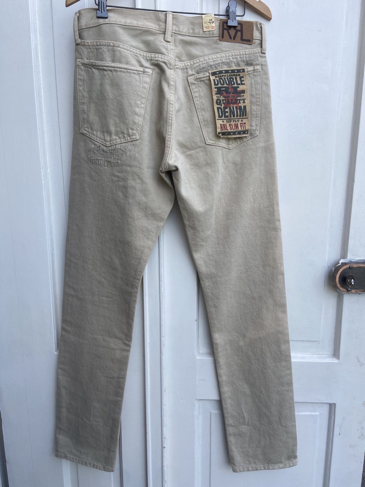 Polo Ralph Lauren × RRL Ralph Lauren × Ralph Lauren RRL Ralph Lauren distressed denim pants Size US 32 / EU 48 - 6 Thumbnail