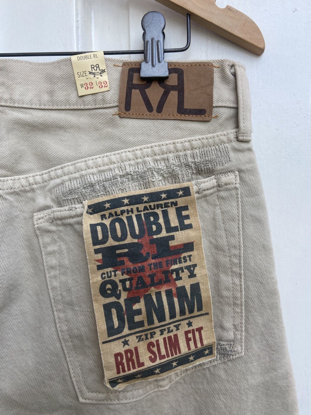 Polo Ralph Lauren × RRL Ralph Lauren × Ralph Lauren RRL Ralph Lauren distressed denim pants Size US 32 / EU 48 - 10 Thumbnail