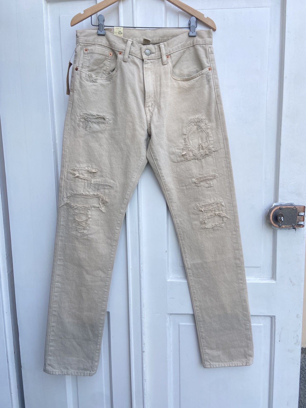 Polo Ralph Lauren × RRL Ralph Lauren × Ralph Lauren RRL Ralph Lauren distressed denim pants Size US 32 / EU 48 - 1 Thumbnail