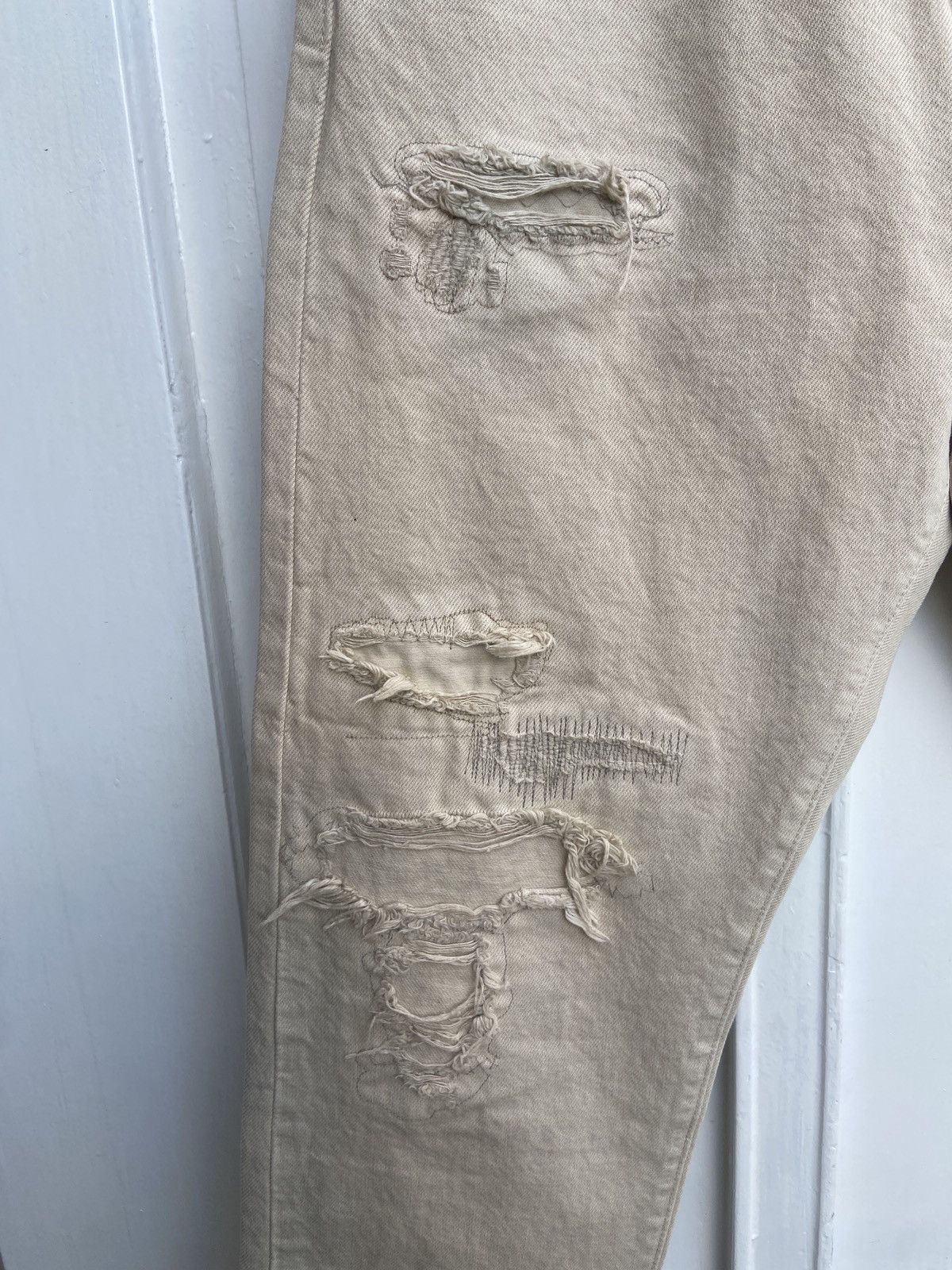 Polo Ralph Lauren × RRL Ralph Lauren × Ralph Lauren RRL Ralph Lauren distressed denim pants Size US 32 / EU 48 - 2 Thumbnail