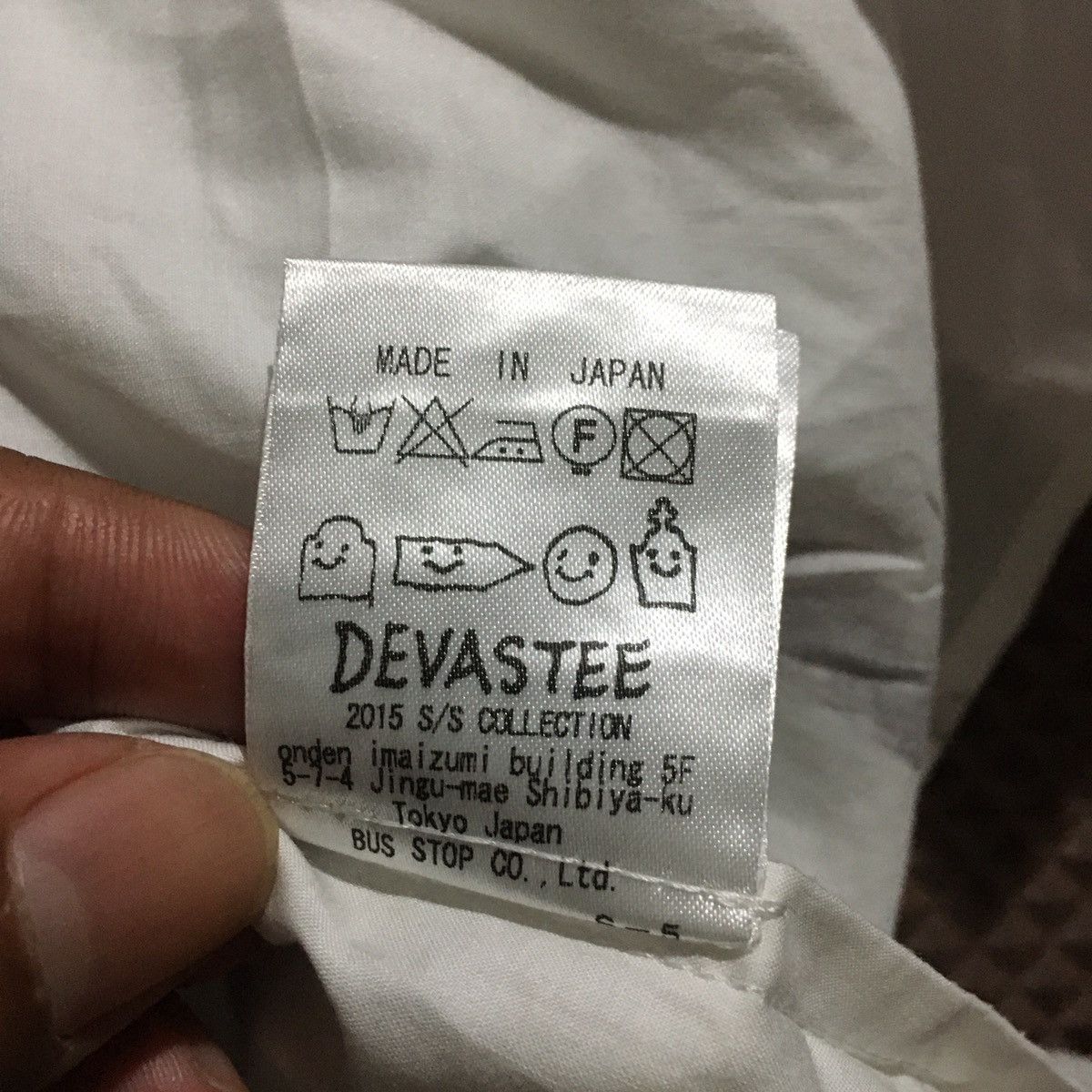 Japanese Brand 2015 s/s collection; hand printed Size US M / EU 48-50 / 2 - 6 Thumbnail