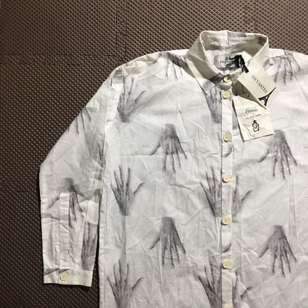 Japanese Brand 2015 s/s collection; hand printed Size US M / EU 48-50 / 2 - 4 Thumbnail