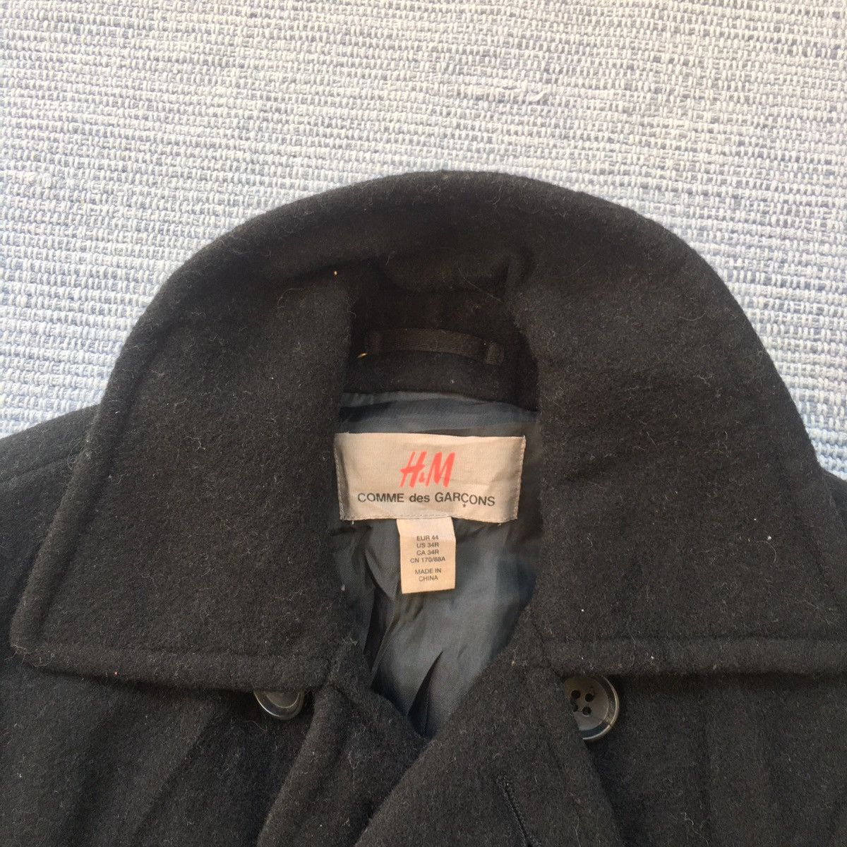Comme des Garcons × H&M wool jacket Size US XS / EU 42 / 0 - 2 Thumbnail