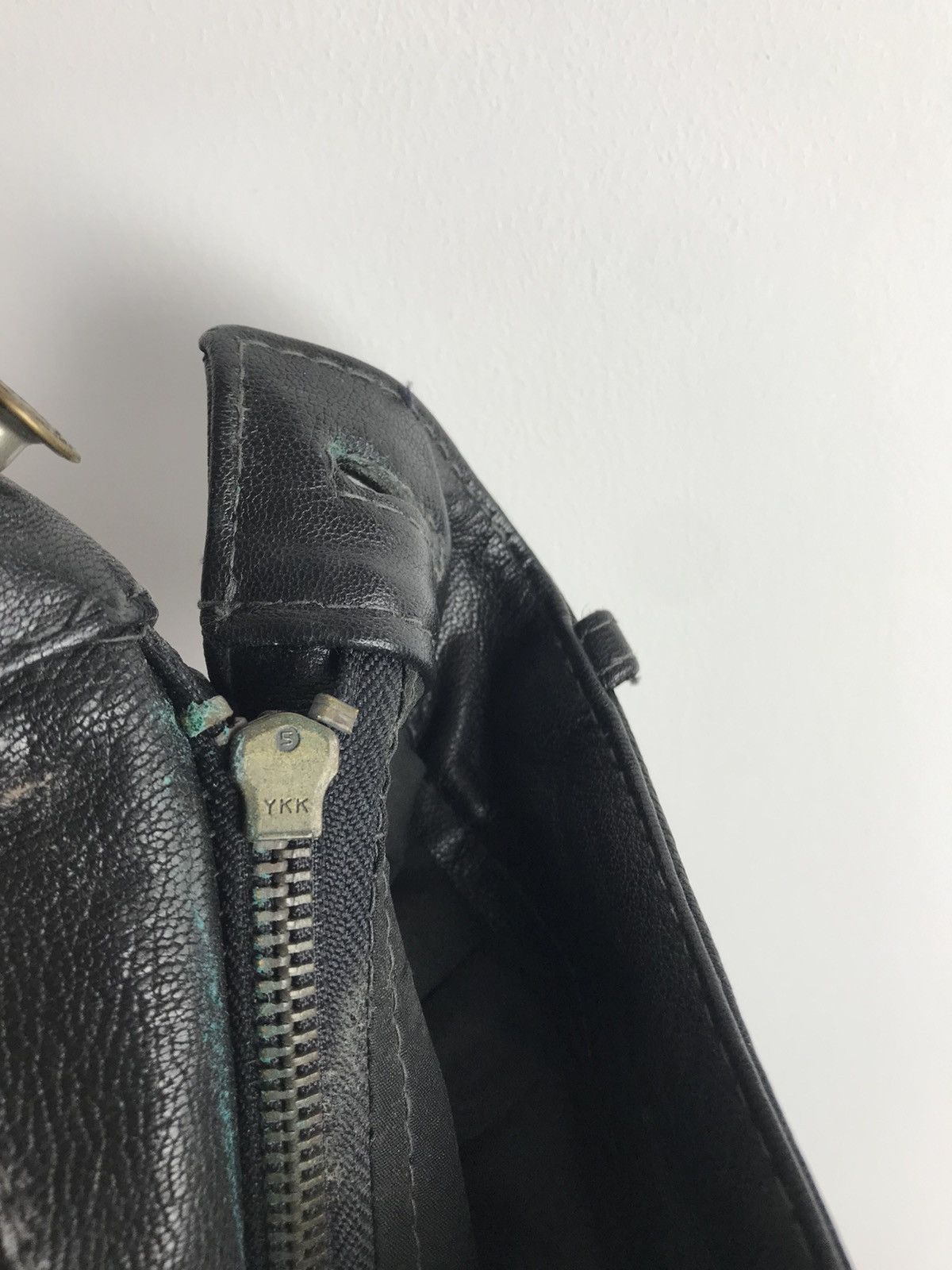 Leather Vintage Travis Scott Style Leather Pants Size US 31 - 7 Thumbnail