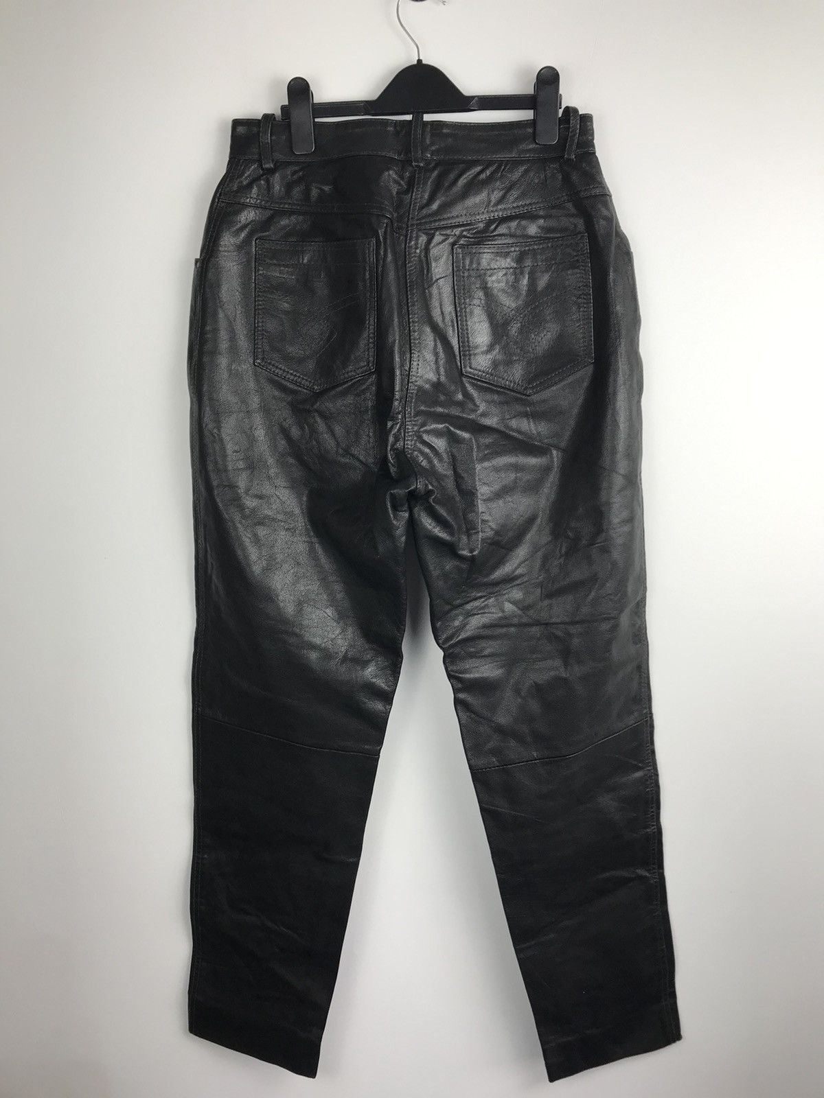 Leather Vintage Travis Scott Style Leather Pants Size US 31 - 3 Thumbnail