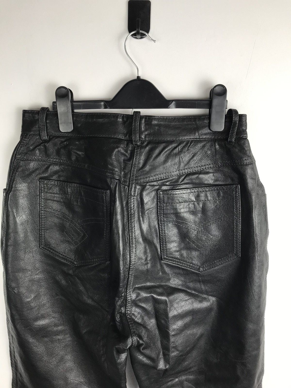 Leather Vintage Travis Scott Style Leather Pants Size US 31 - 4 Thumbnail