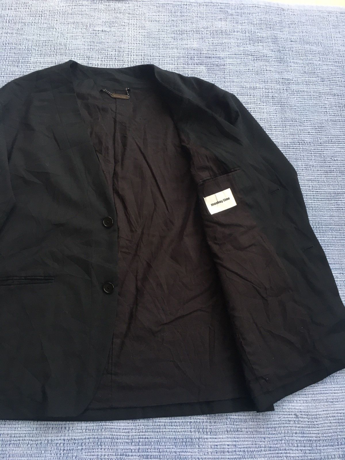 Japanese Brand collarless blazer Size US M / EU 48-50 / 2 - 3 Thumbnail