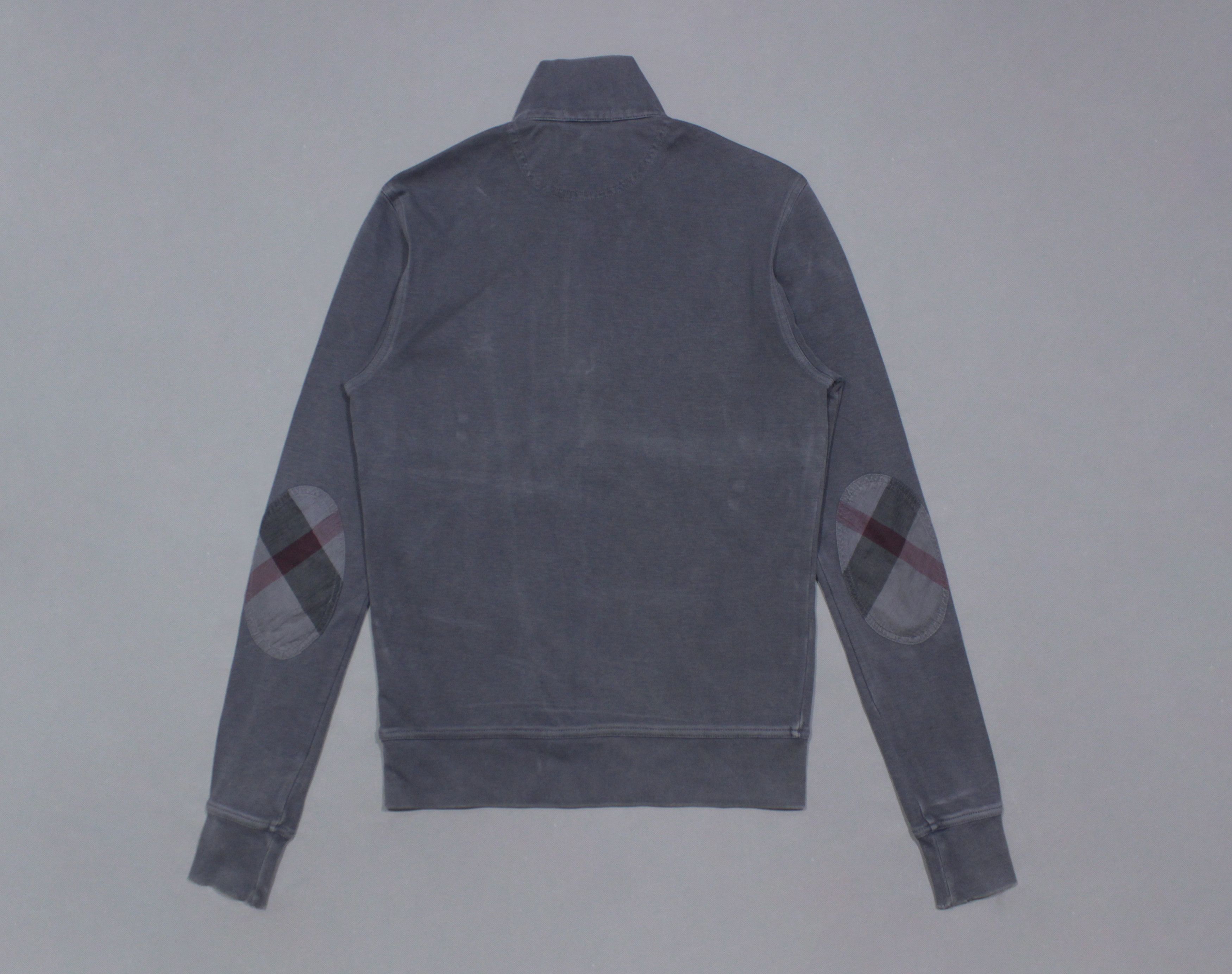 Burberry Brit Washed Nova Check Sweatshirt 1/3 Zip Size US S / EU 44-46 / 1 - 2 Thumbnail