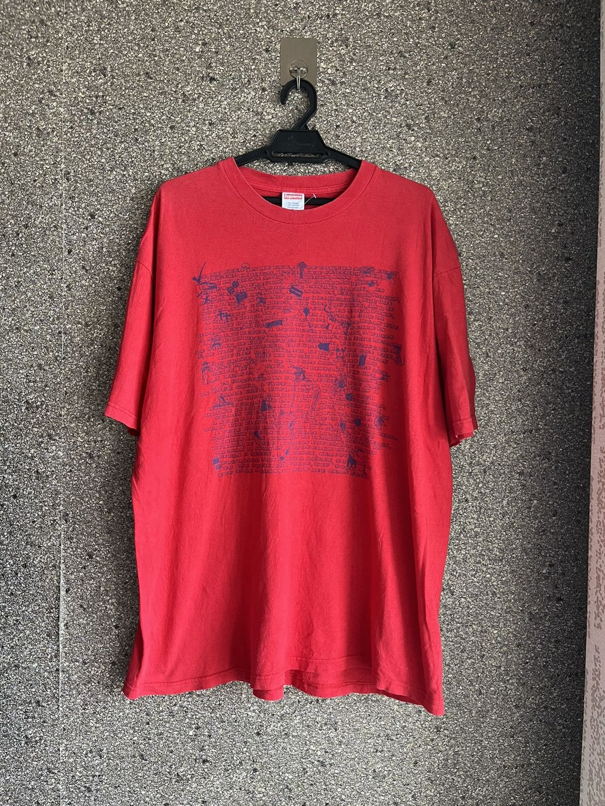 image of Vintage Tshirt Ft8 in Red, Men's (Size XL)