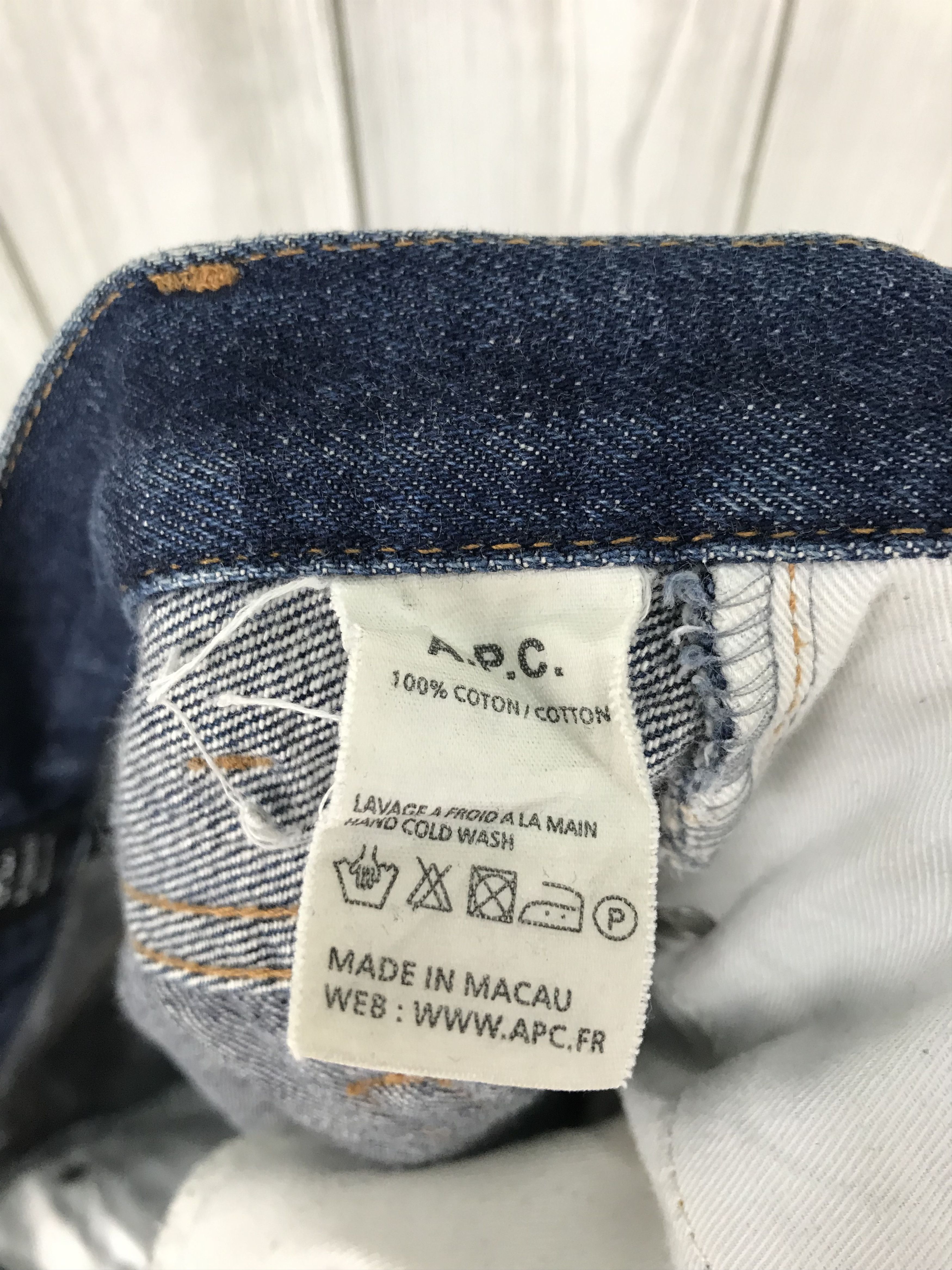 A.P.C. A.P.C. New Standard Jeans Classique Selvedge Redline Jeans Size US 29 - 17 Thumbnail