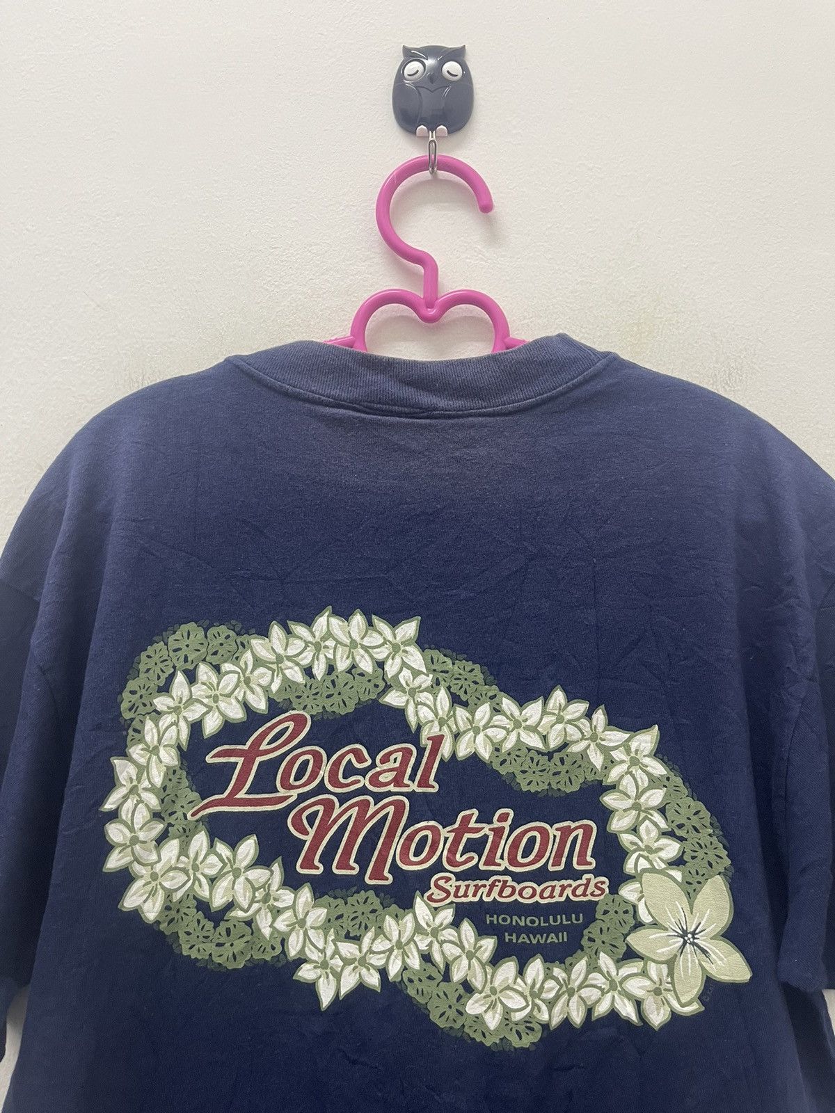 Vintage Rare 90s Vintage LOCAL MOTION Surfboards Hawaiian Tee Size US M / EU 48-50 / 2 - 2 Thumbnail