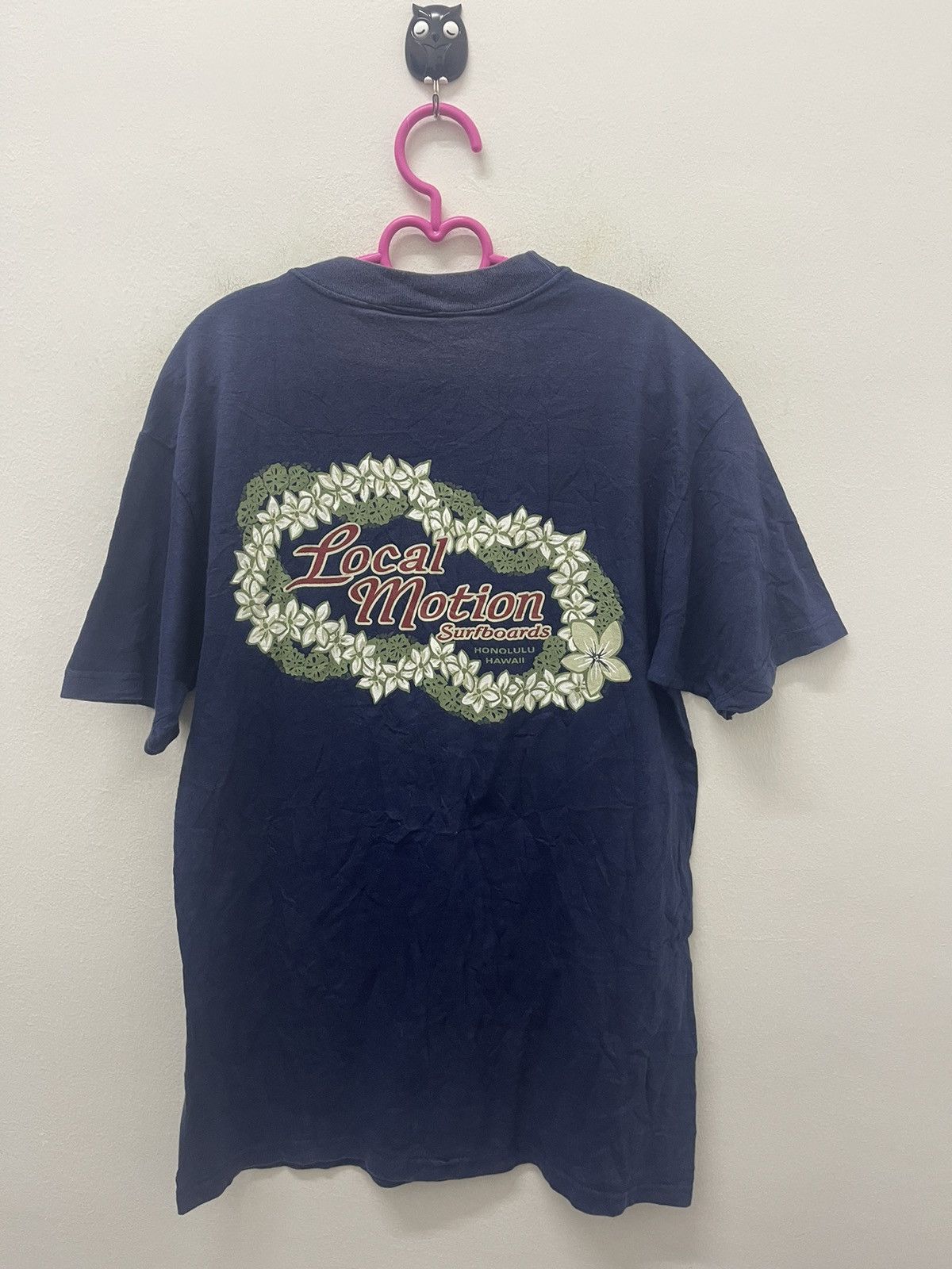 Vintage Rare 90s Vintage LOCAL MOTION Surfboards Hawaiian Tee Size US M / EU 48-50 / 2 - 1 Thumbnail
