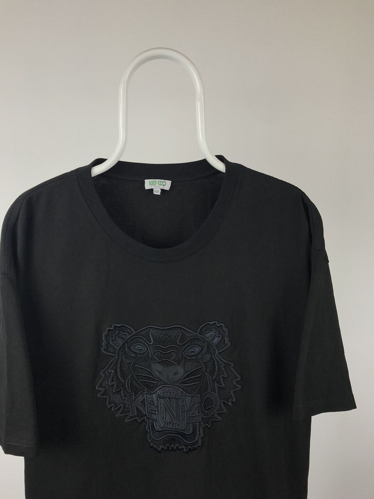 Kenzo Kenzo Total Black Tiger T-Shirt Size US XL / EU 56 / 4 - 2 Thumbnail