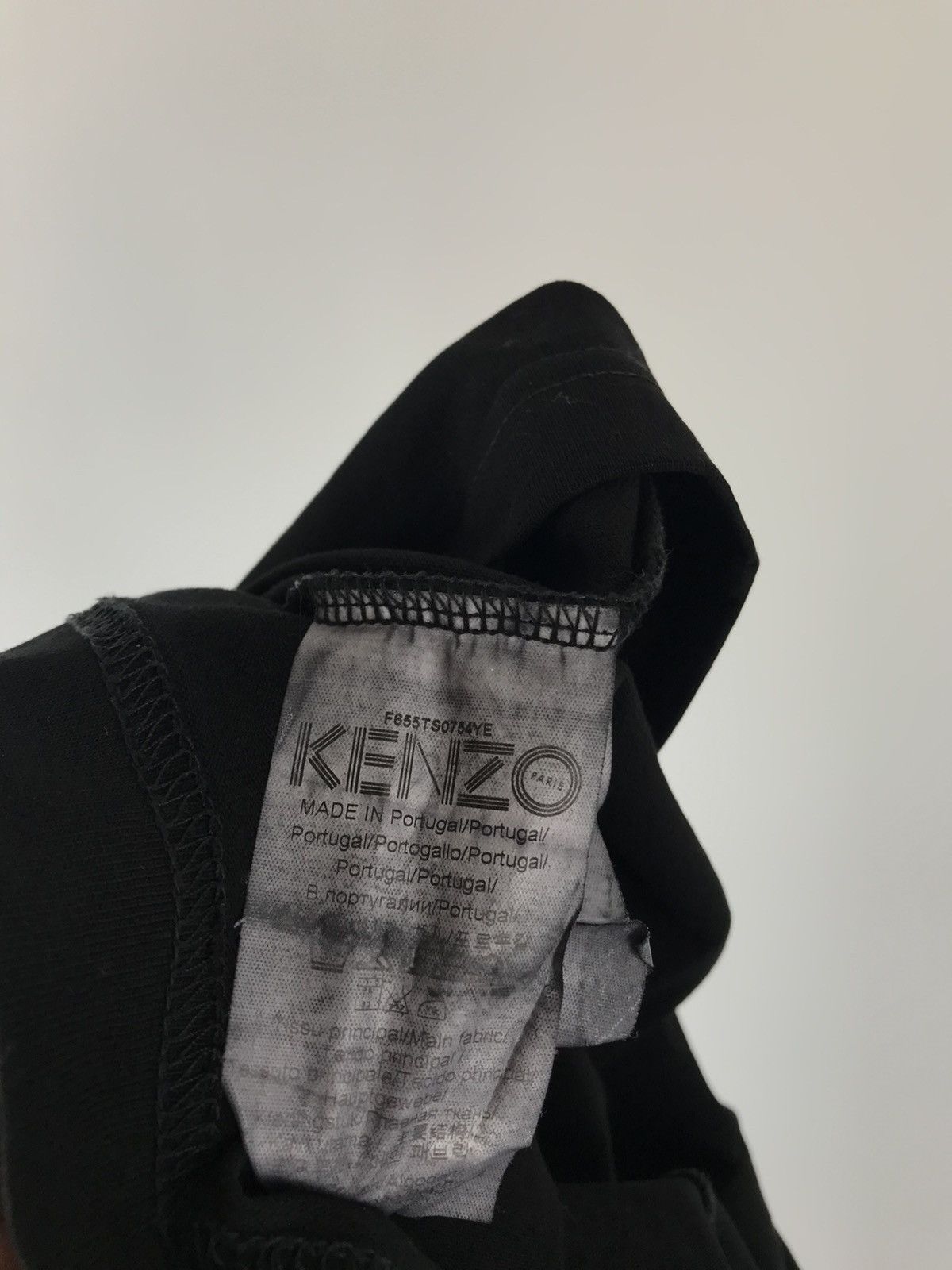 Kenzo Kenzo Total Black Tiger T-Shirt Size US XL / EU 56 / 4 - 5 Thumbnail