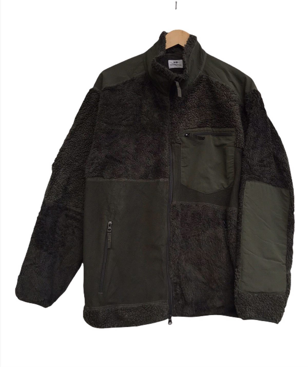 Engineered Garments × Uniqlo Engineered Garments X Uniqlo Patchwork Design Fleece Sherpa Size US L / EU 52-54 / 3 - 2 Thumbnail
