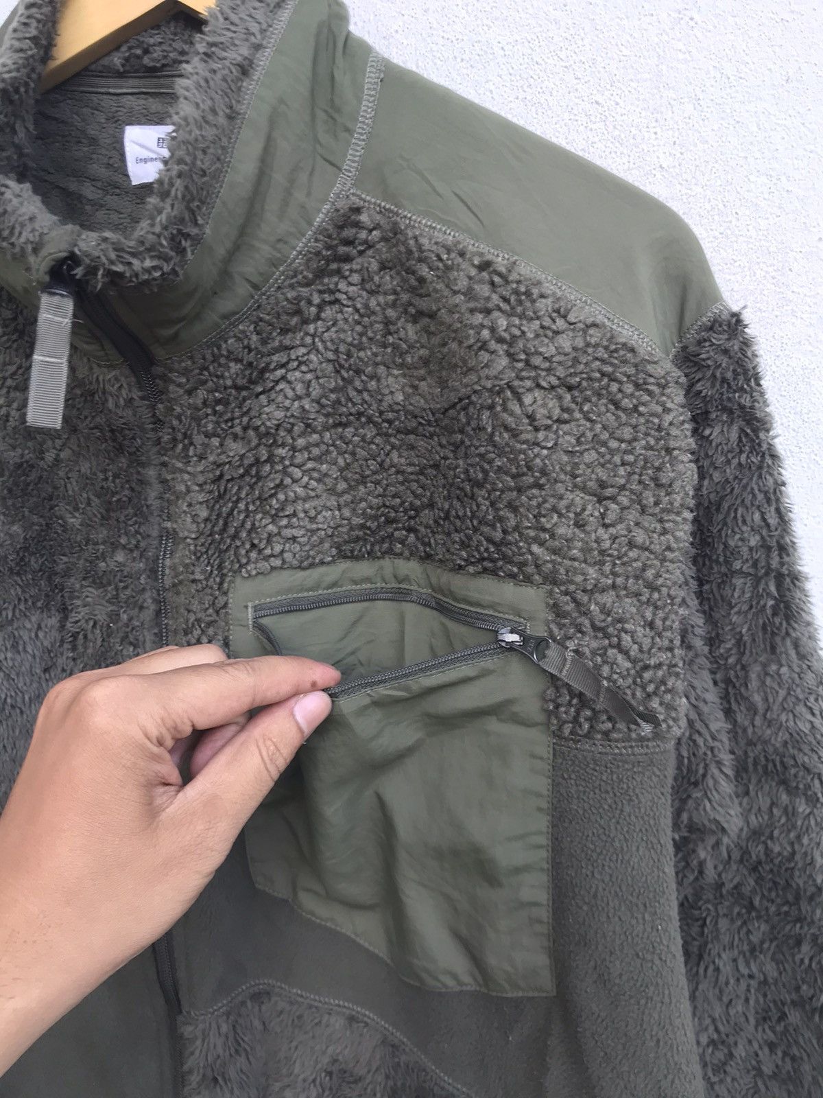 Engineered Garments × Uniqlo Engineered Garments X Uniqlo Patchwork Design Fleece Sherpa Size US L / EU 52-54 / 3 - 10 Thumbnail