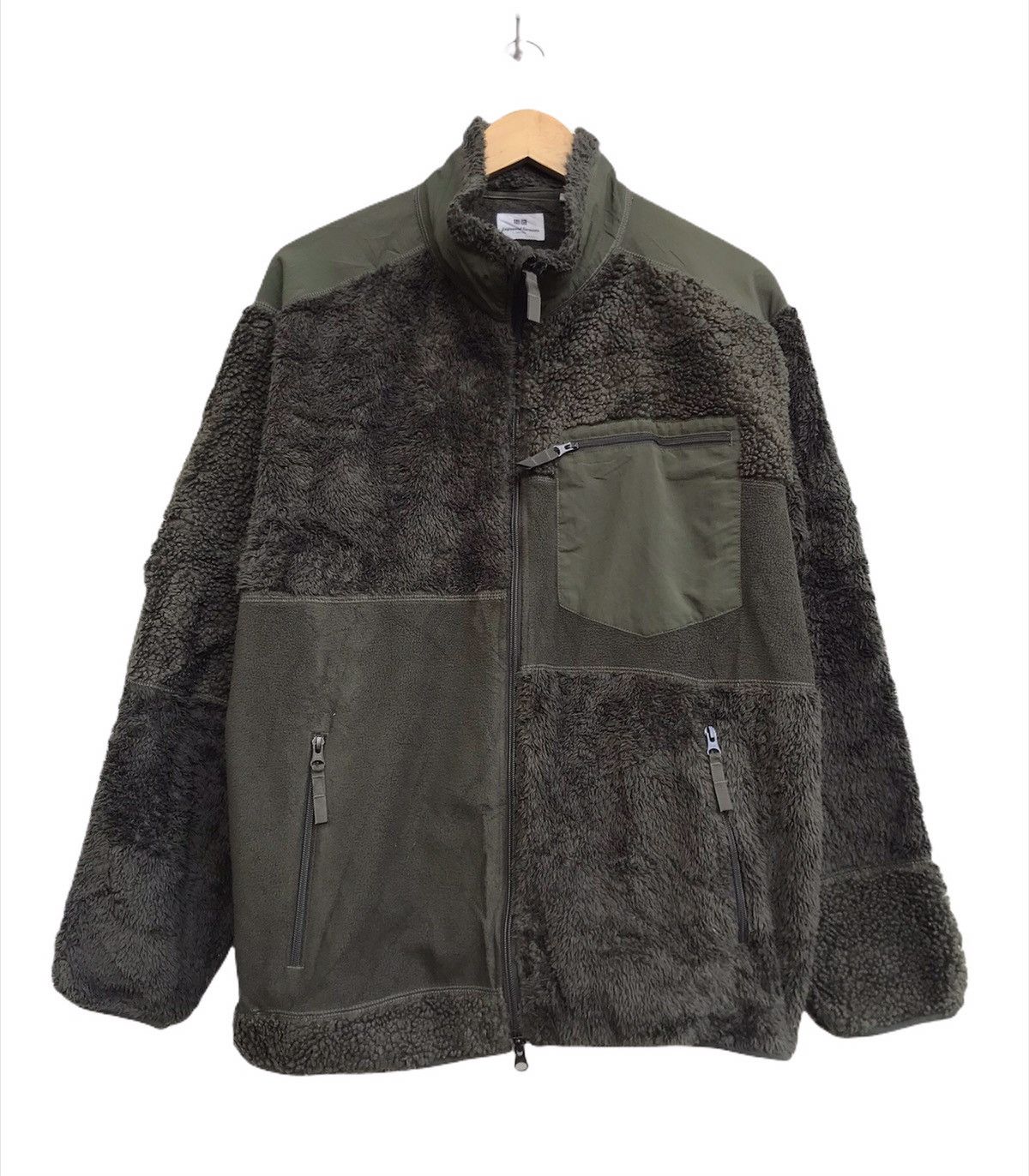 Engineered Garments × Uniqlo Engineered Garments X Uniqlo Patchwork Design Fleece Sherpa Size US L / EU 52-54 / 3 - 3 Thumbnail
