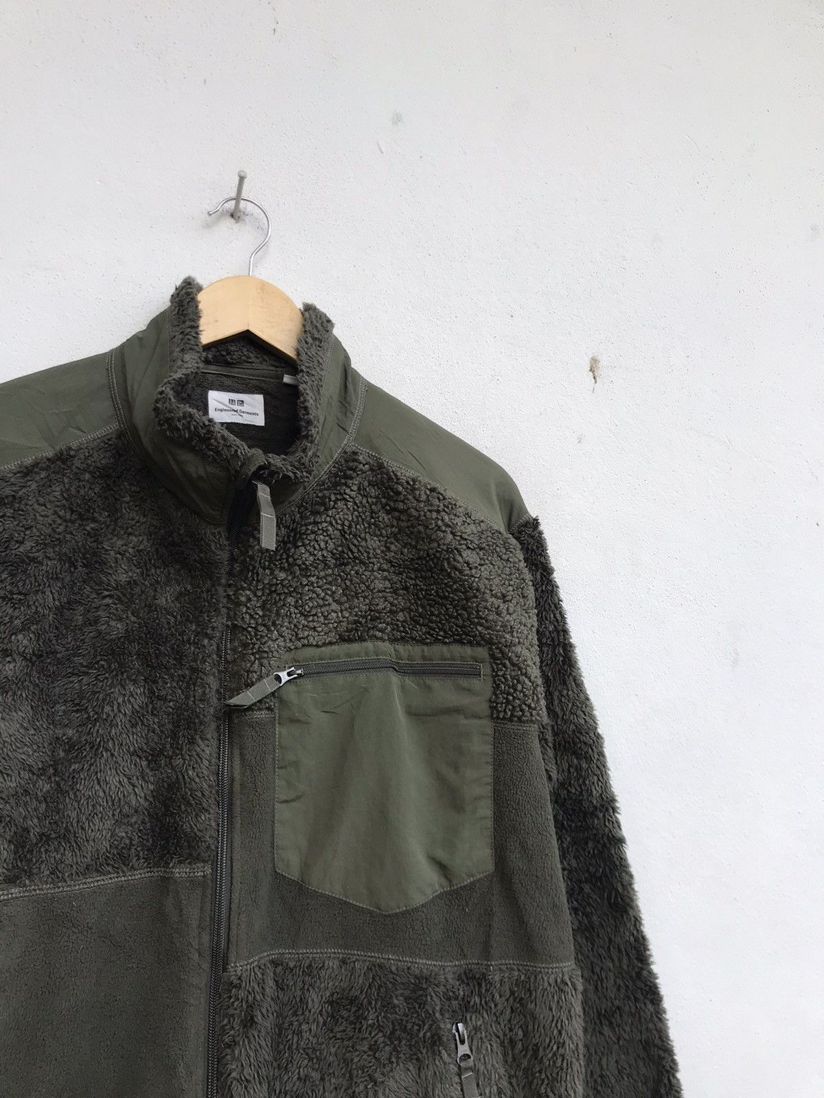 Engineered Garments × Uniqlo Engineered Garments X Uniqlo Patchwork Design Fleece Sherpa Size US L / EU 52-54 / 3 - 6 Thumbnail