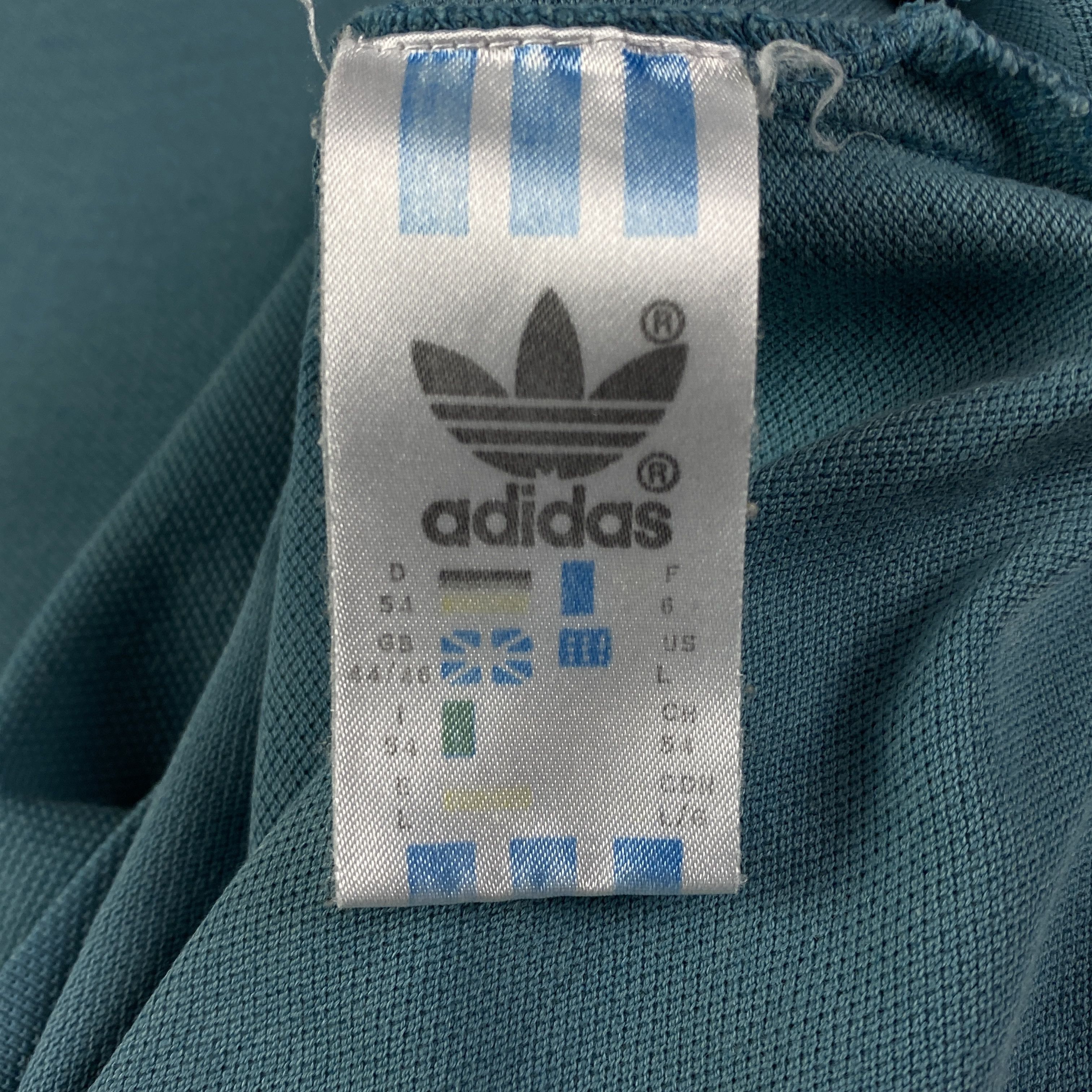 Adidas × Vintage Mens Polo T Shirt Adidas Originals Vintage Size L Size US L / EU 52-54 / 3 - 5 Thumbnail