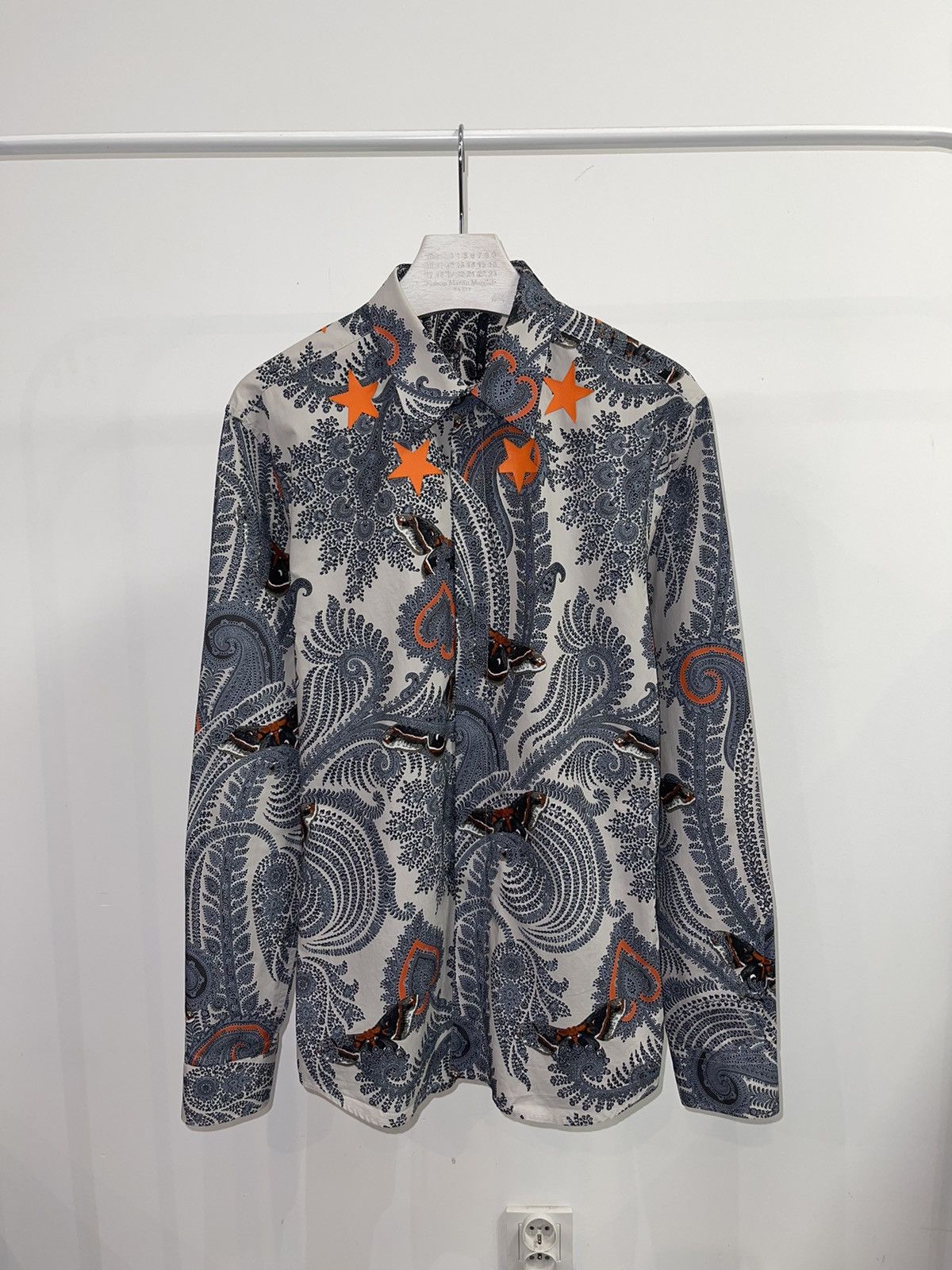 Givenchy Givenchy Paisley Butterfly Abstract All Over Printed 