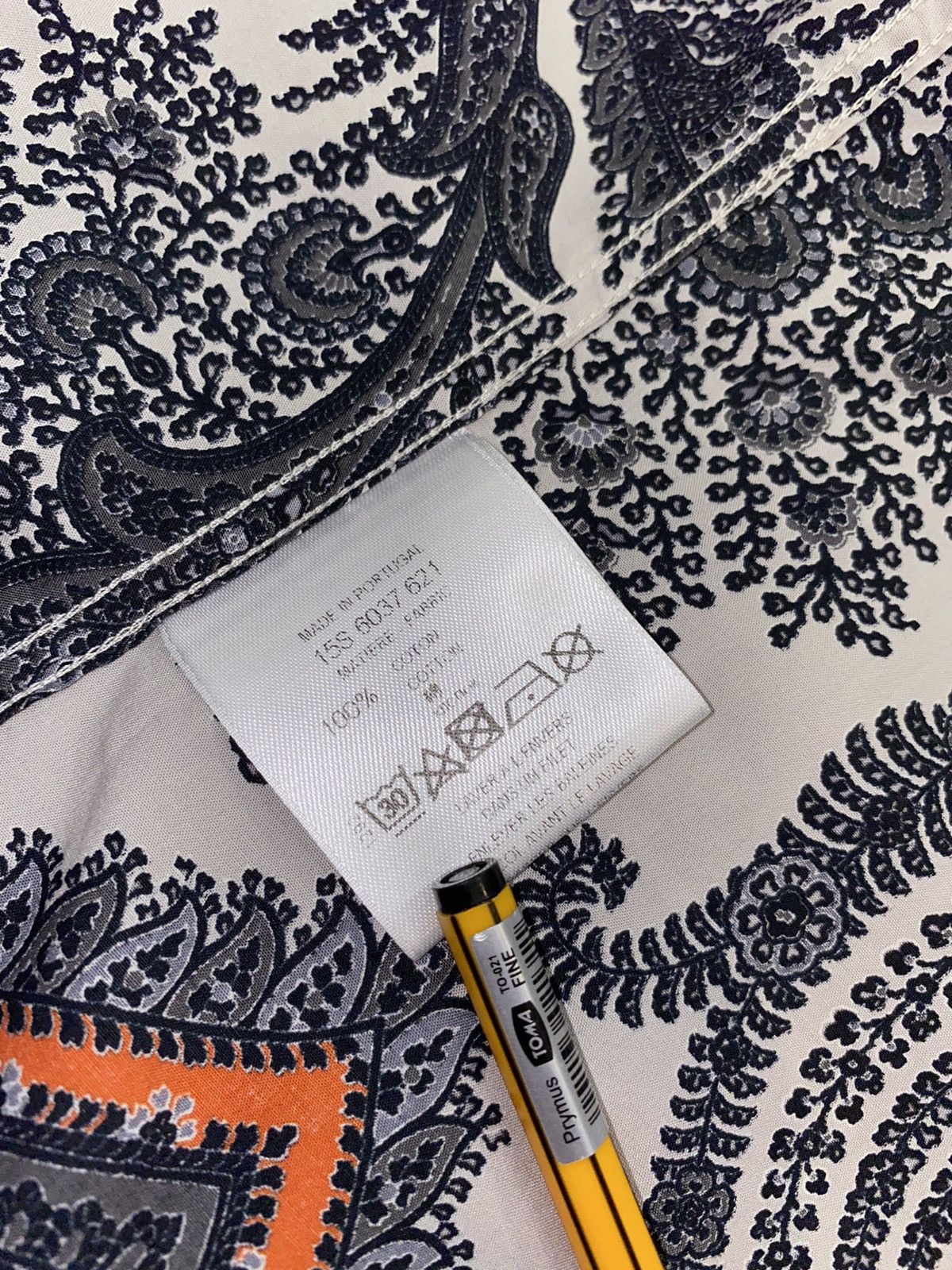Givenchy Givenchy Paisley Butterfly Abstract All Over Printed Shirt Size US M / EU 48-50 / 2 - 17 Thumbnail