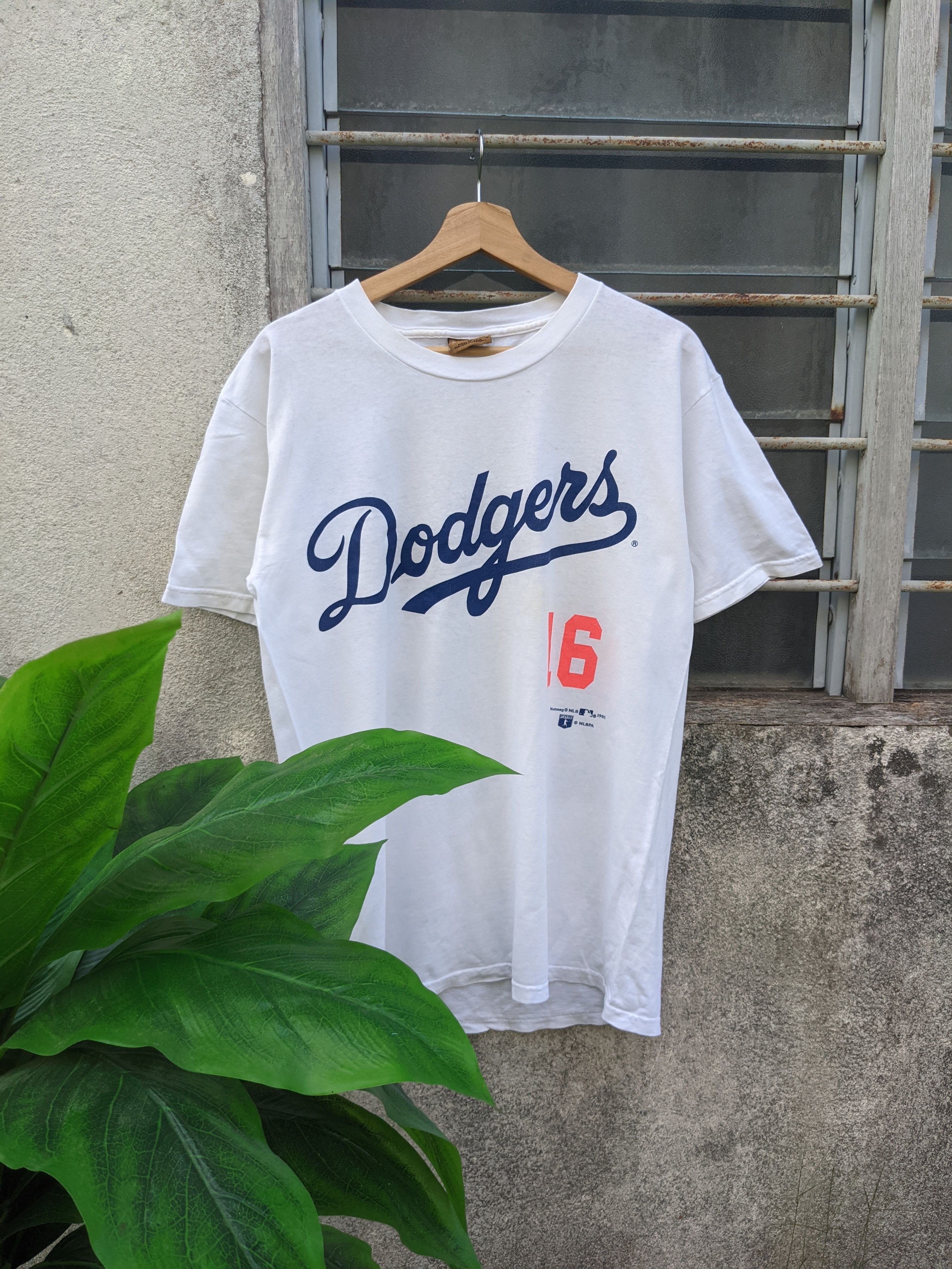 MLB × Nutmeg × Vintage Vintage Nutmeg LA Dodgers Hideo Nomo 16 Size US M / EU 48-50 / 2 - 1 Thumbnail