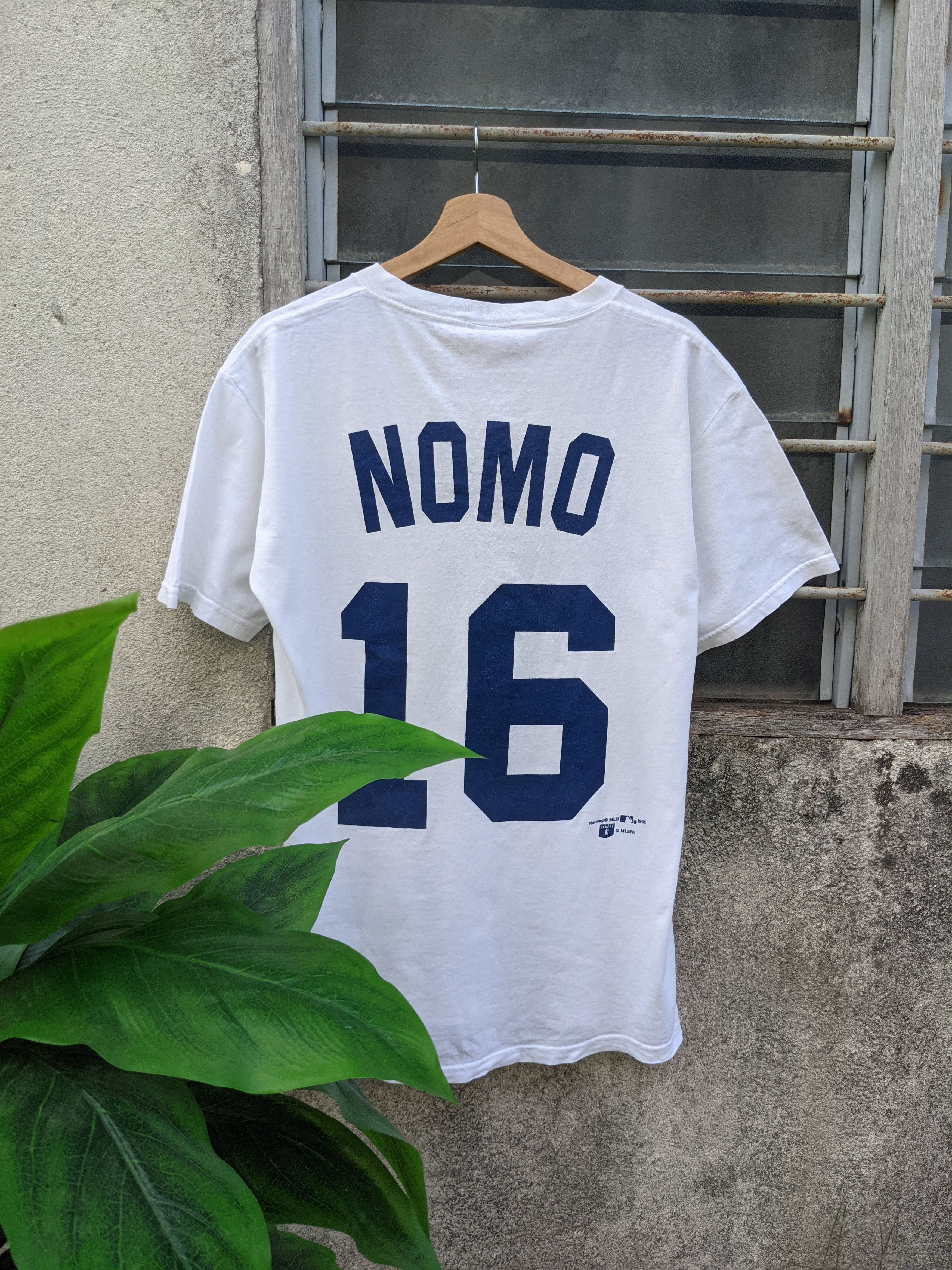 MLB × Nutmeg × Vintage Vintage Nutmeg LA Dodgers Hideo Nomo 16 Size US M / EU 48-50 / 2 - 2 Thumbnail