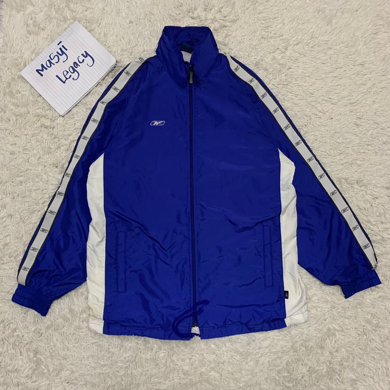 Japanese Brand Reebox side tape jacket Size US M / EU 48-50 / 2 - 1 Thumbnail