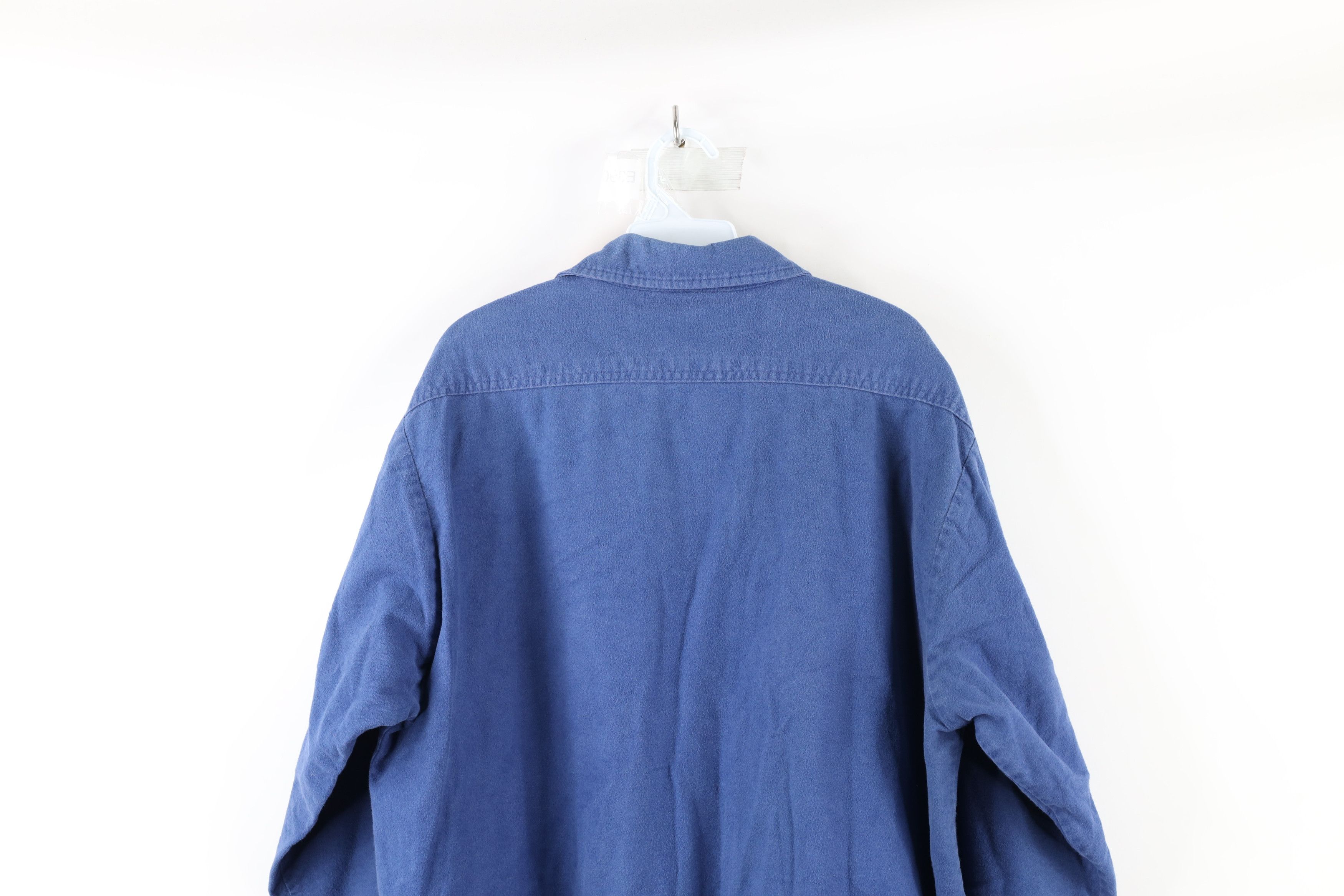 FiveBrother × Vintage Vintage 90s Five Brother Chamois Collared Button Shirt USA Size US XL / EU 56 / 4 - 8 Thumbnail