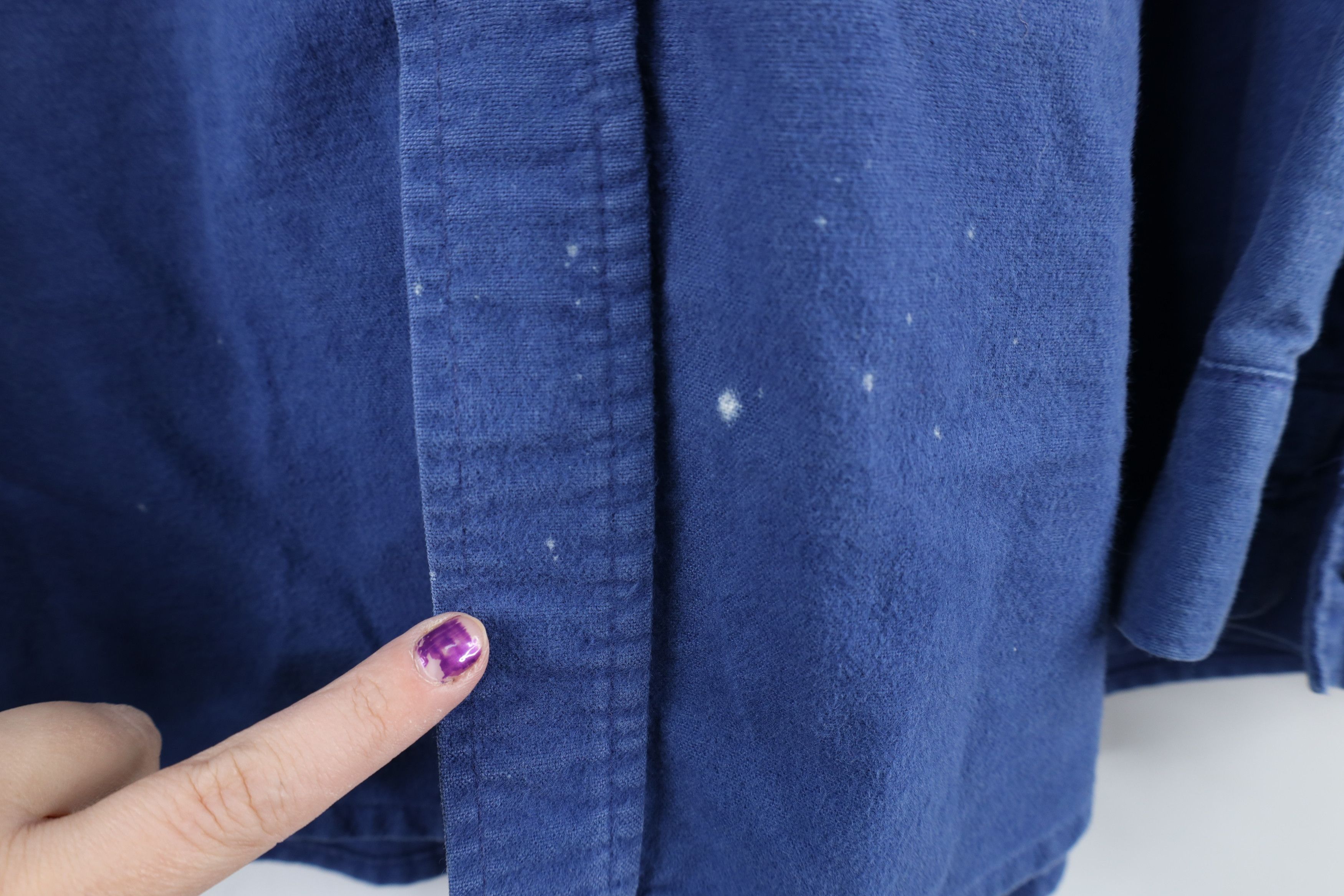 FiveBrother × Vintage Vintage 90s Five Brother Chamois Collared Button Shirt USA Size US XL / EU 56 / 4 - 4 Thumbnail