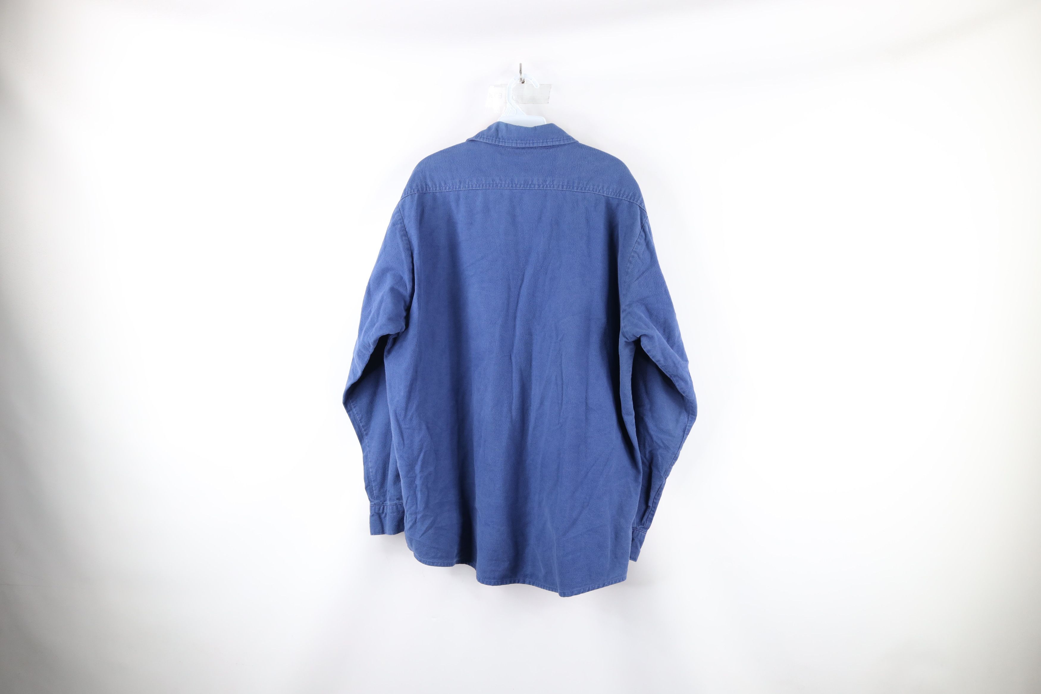 FiveBrother × Vintage Vintage 90s Five Brother Chamois Collared Button Shirt USA Size US XL / EU 56 / 4 - 7 Thumbnail