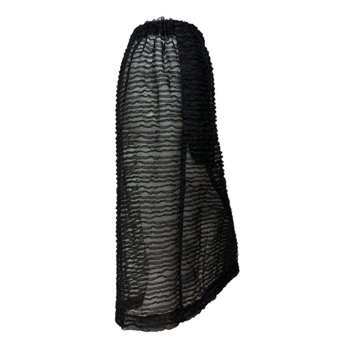 Comme des Garcons TRICOT COMME DES GARÇONS Sheer Midi Skirt Size 26" / US 2 / IT 38 - 3 Thumbnail