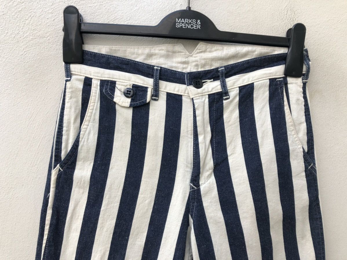 Japanese Brand × Spellbound Spellbound D.M.G Japan Vertical Border Striped Trouser Pant Size US 28 / EU 44 - 3 Thumbnail