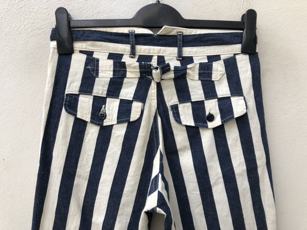 Japanese Brand × Spellbound Spellbound D.M.G Japan Vertical Border Striped Trouser Pant Size US 28 / EU 44 - 11 Thumbnail