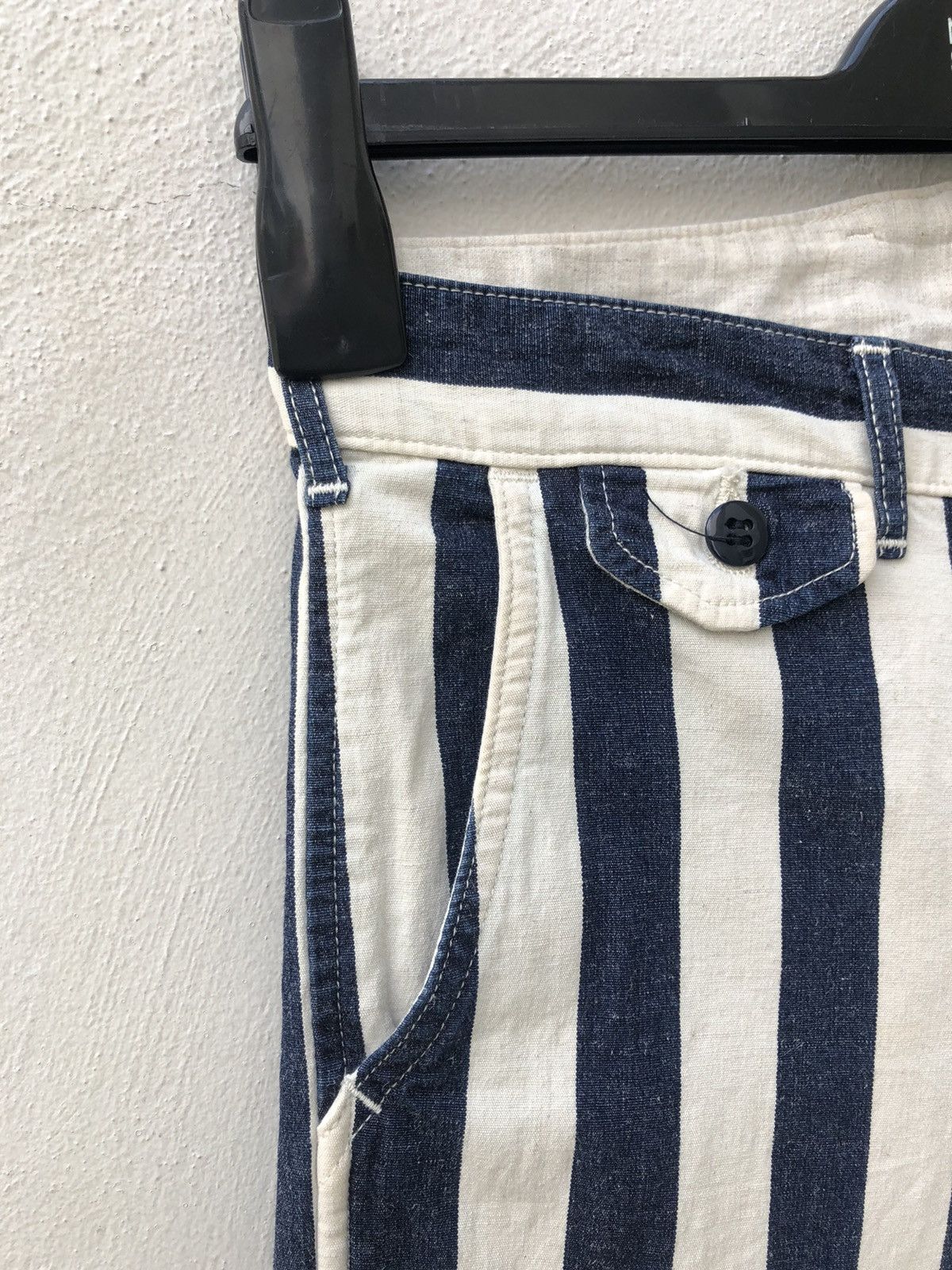 Japanese Brand × Spellbound Spellbound D.M.G Japan Vertical Border Striped Trouser Pant Size US 28 / EU 44 - 4 Thumbnail