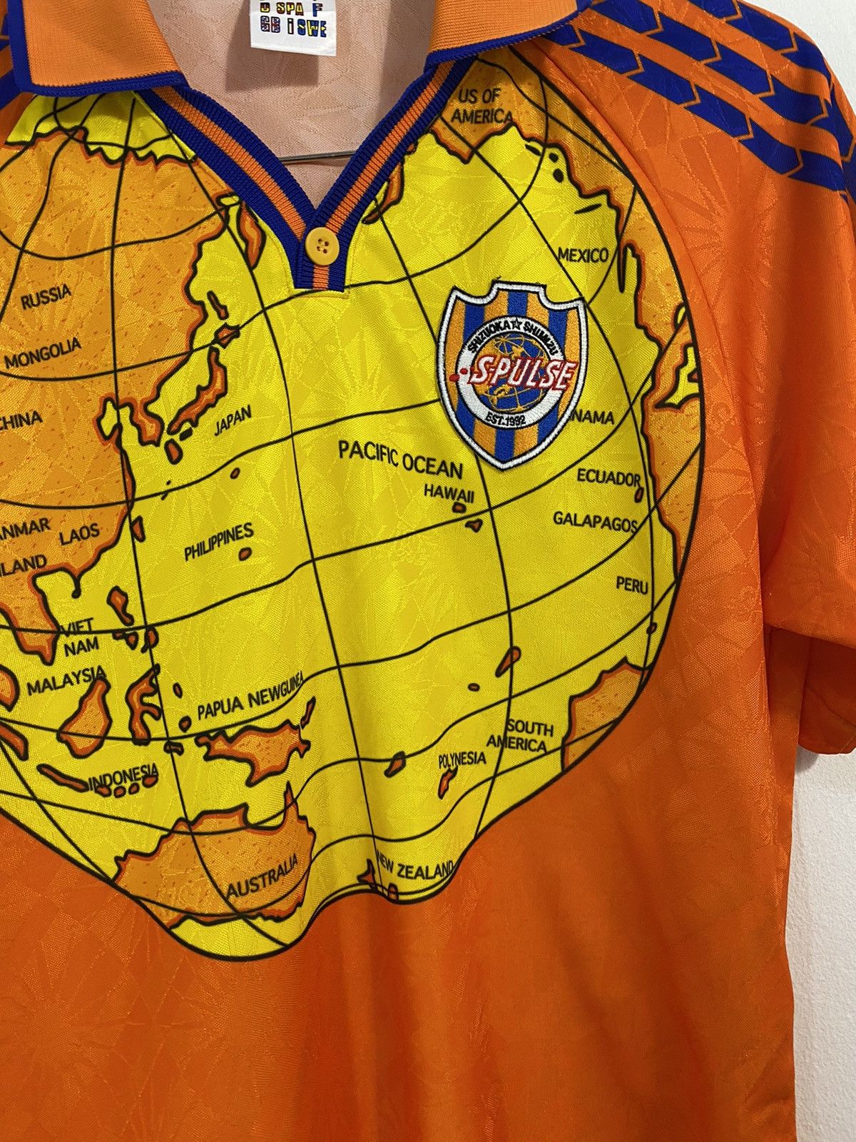 Puma Vintage 97-98 S-Pulse Shimizu FC Home Jersey Rare Design Size US M / EU 48-50 / 2 - 3 Thumbnail