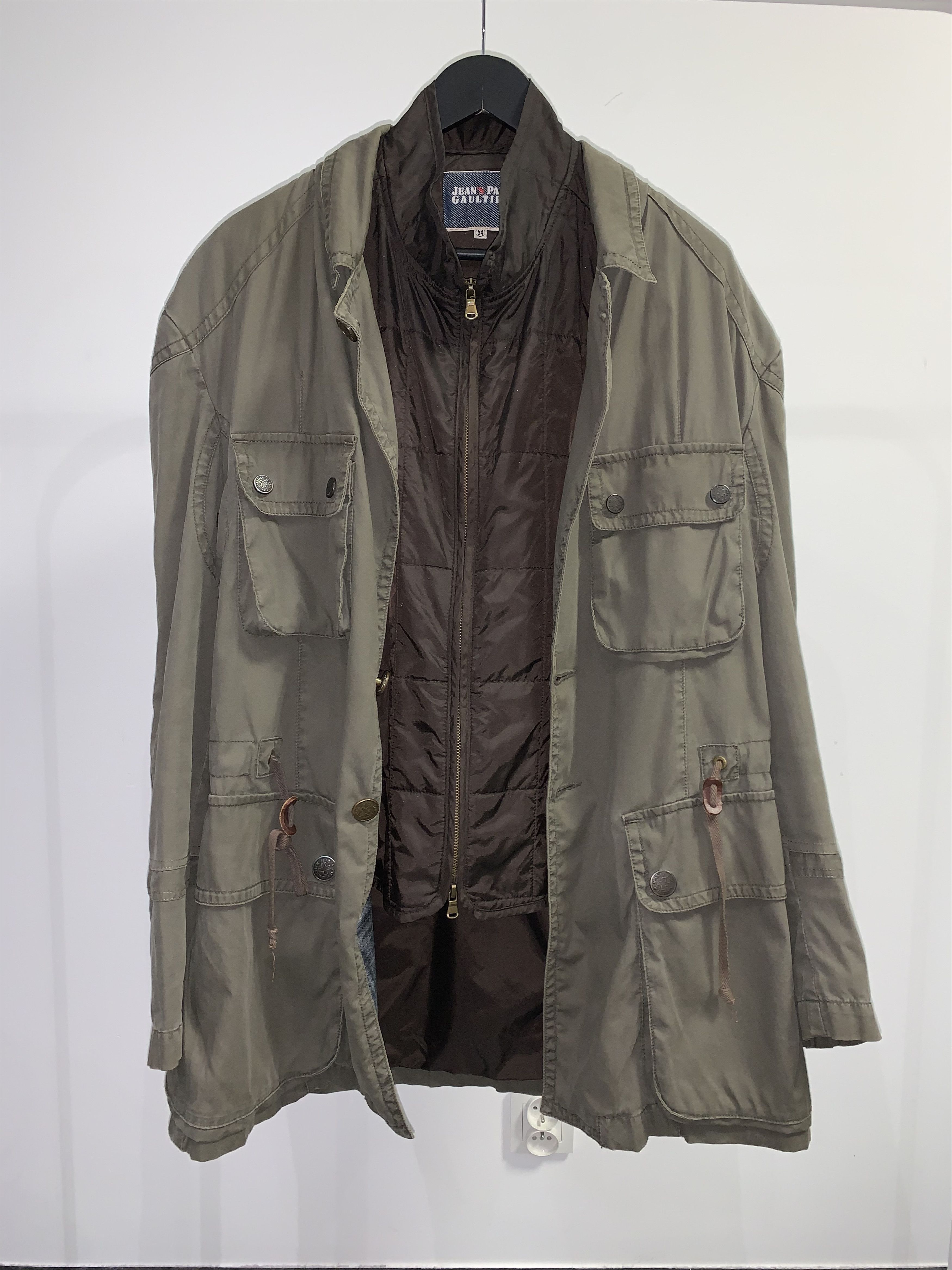 Jean Paul Gaultier Jean Paul Gaultier Technical Multipocket Military Jacket Size US L / EU 52-54 / 3 - 2 Thumbnail