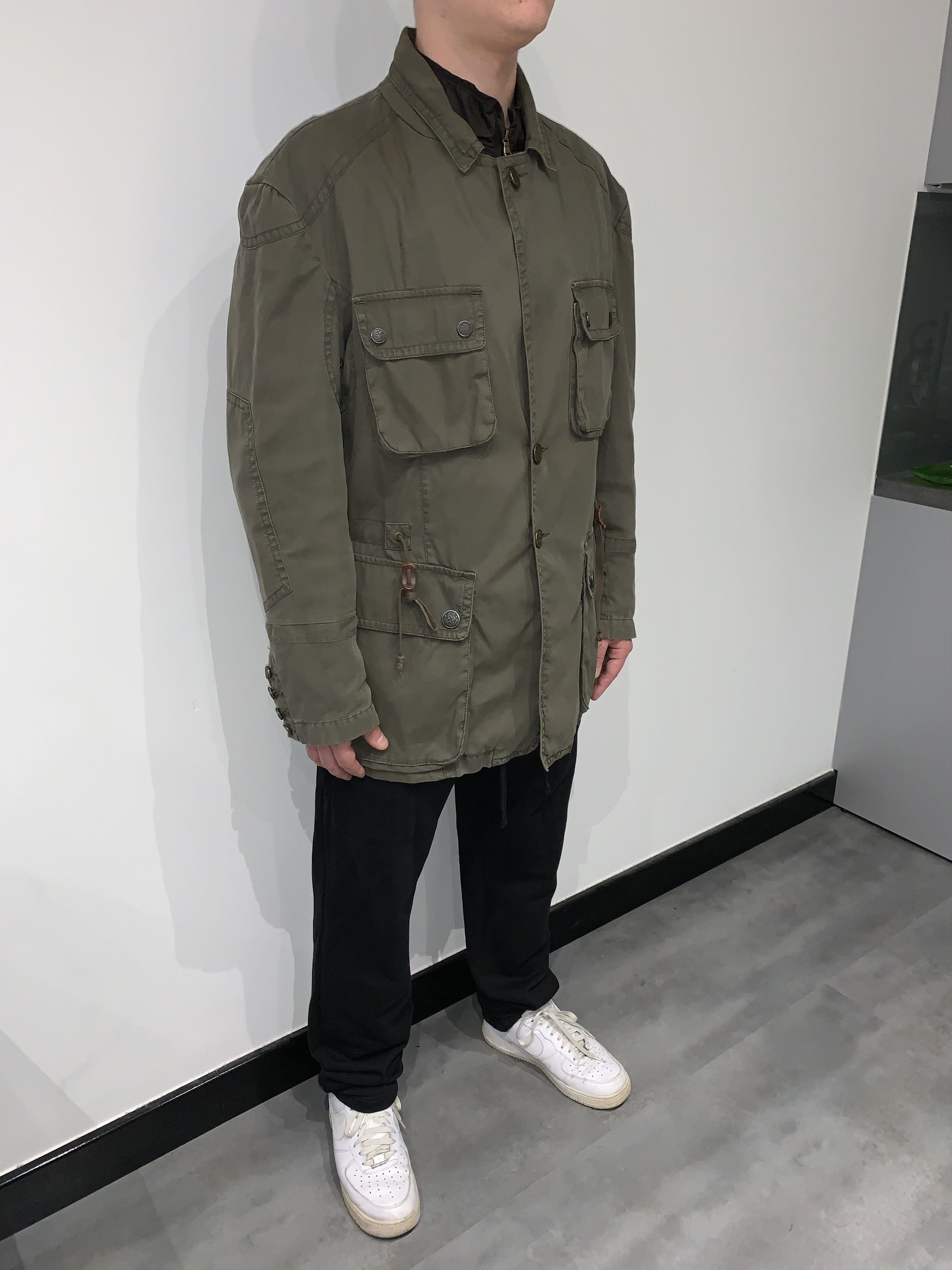 Jean Paul Gaultier Jean Paul Gaultier Technical Multipocket Military Jacket Size US L / EU 52-54 / 3 - 4 Thumbnail