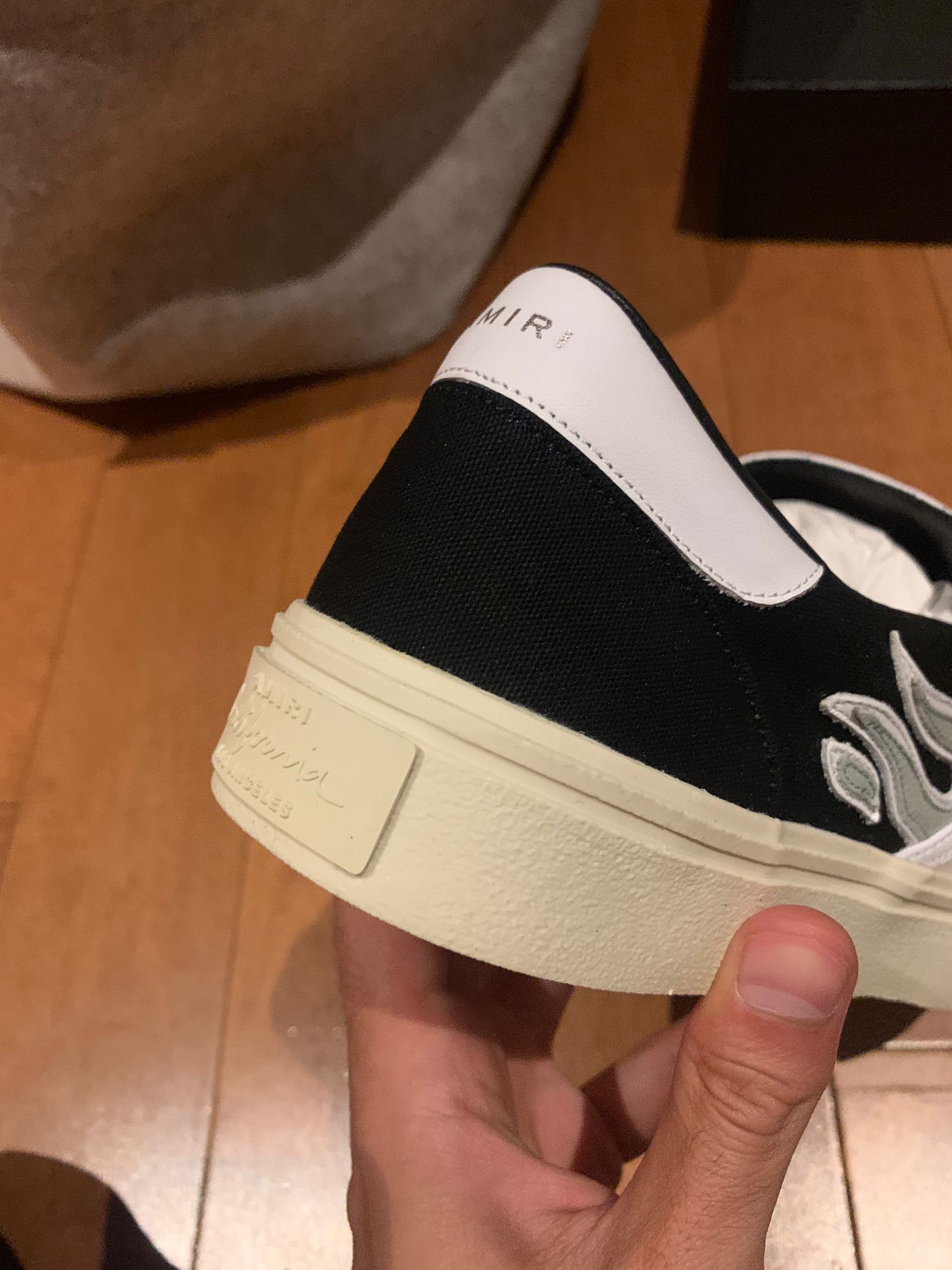 Amiri Flame Slip On Sneakers Size US 8 / EU 41 - 2 Thumbnail