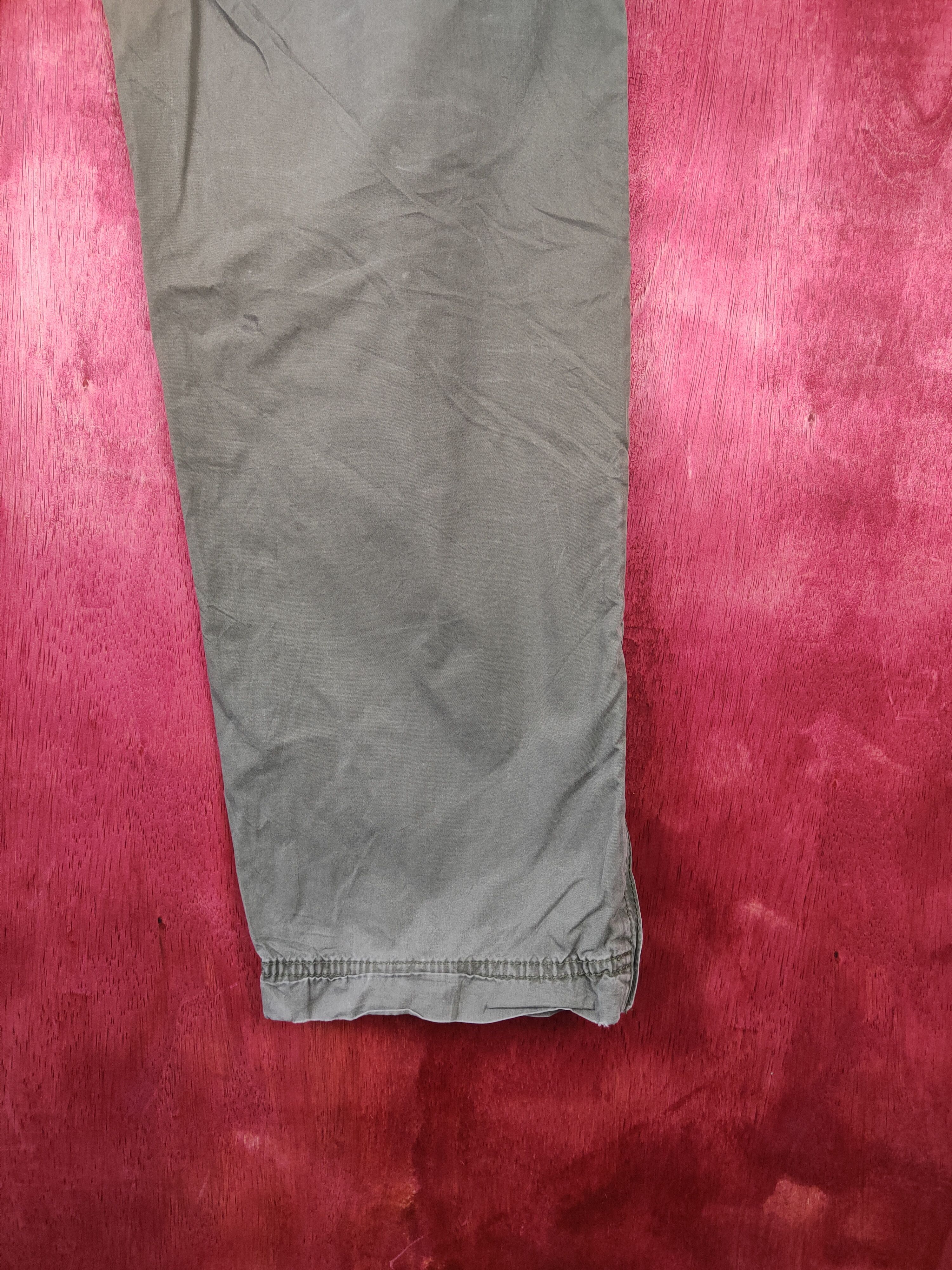 Japanese Brand × Uniqlo Uniqlo Army Green Multi Pocket Tactical Cargo Pants #5308 Size US 32 / EU 48 - 11 Thumbnail