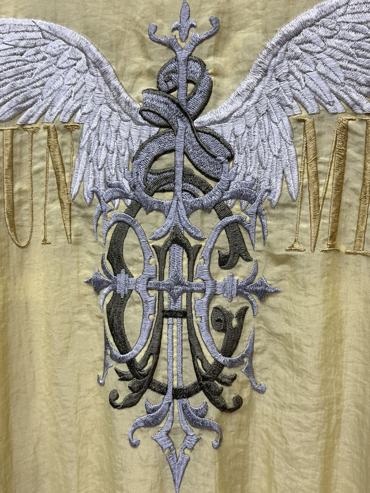 JUN MEN JUN MEN Classic Elegance Embroidery Tribal Wings Reversible Size US M / EU 48-50 / 2 - 3 Thumbnail