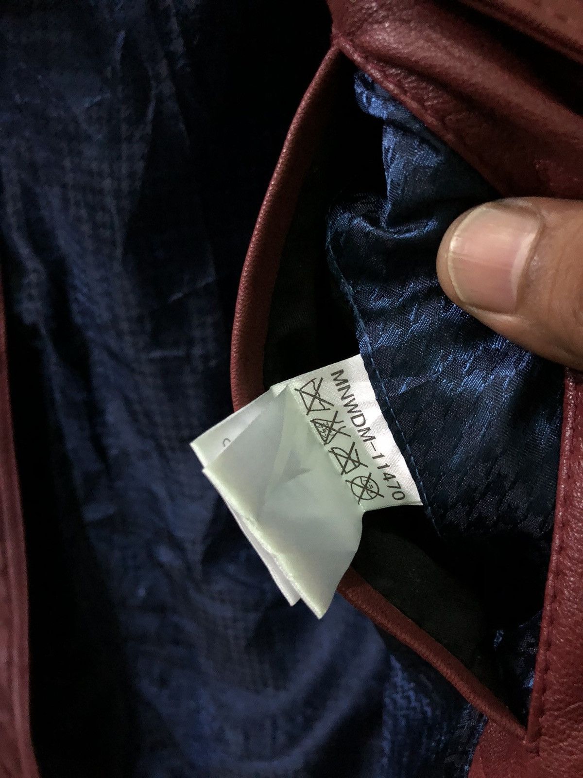 Michel Klein × Vintage Vintage Michel Klein Leather Jacket Size US M / EU 48-50 / 2 - 9 Thumbnail