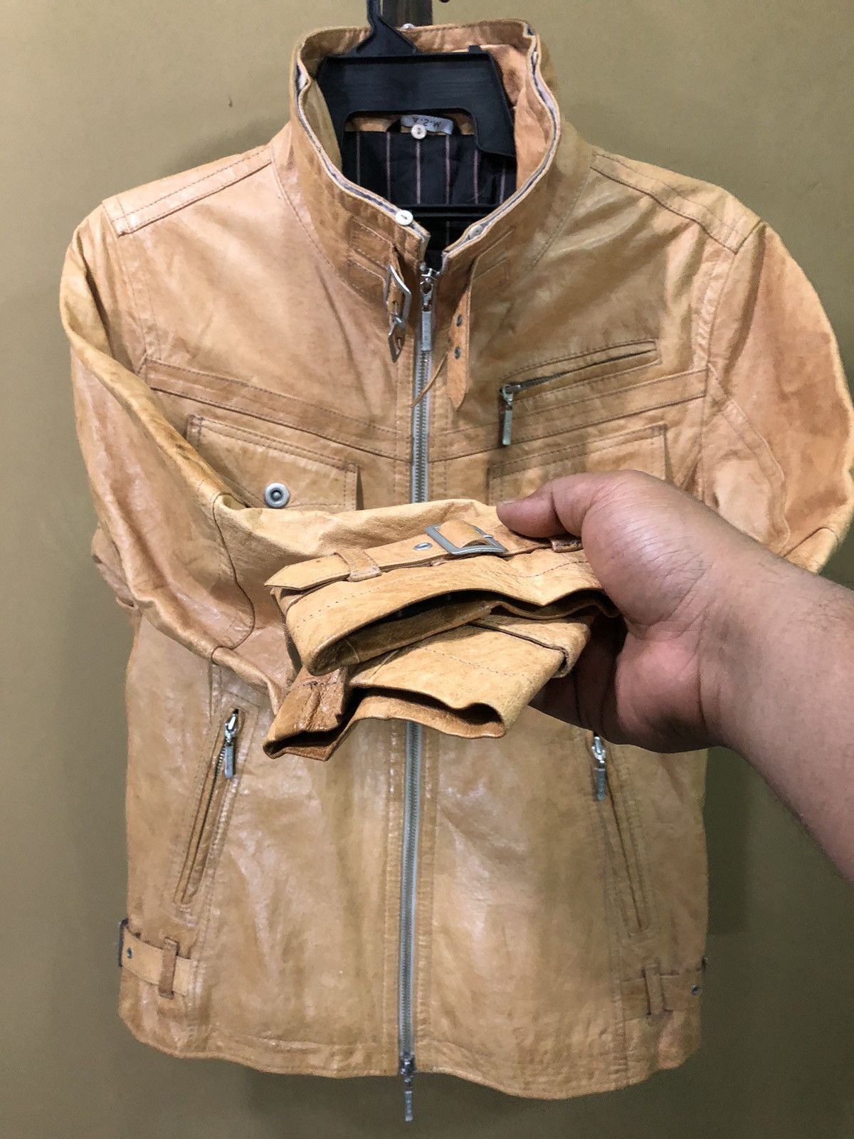 Vintage Vintage A.S.M Leather Jacket Size US M / EU 48-50 / 2 - 3 Thumbnail