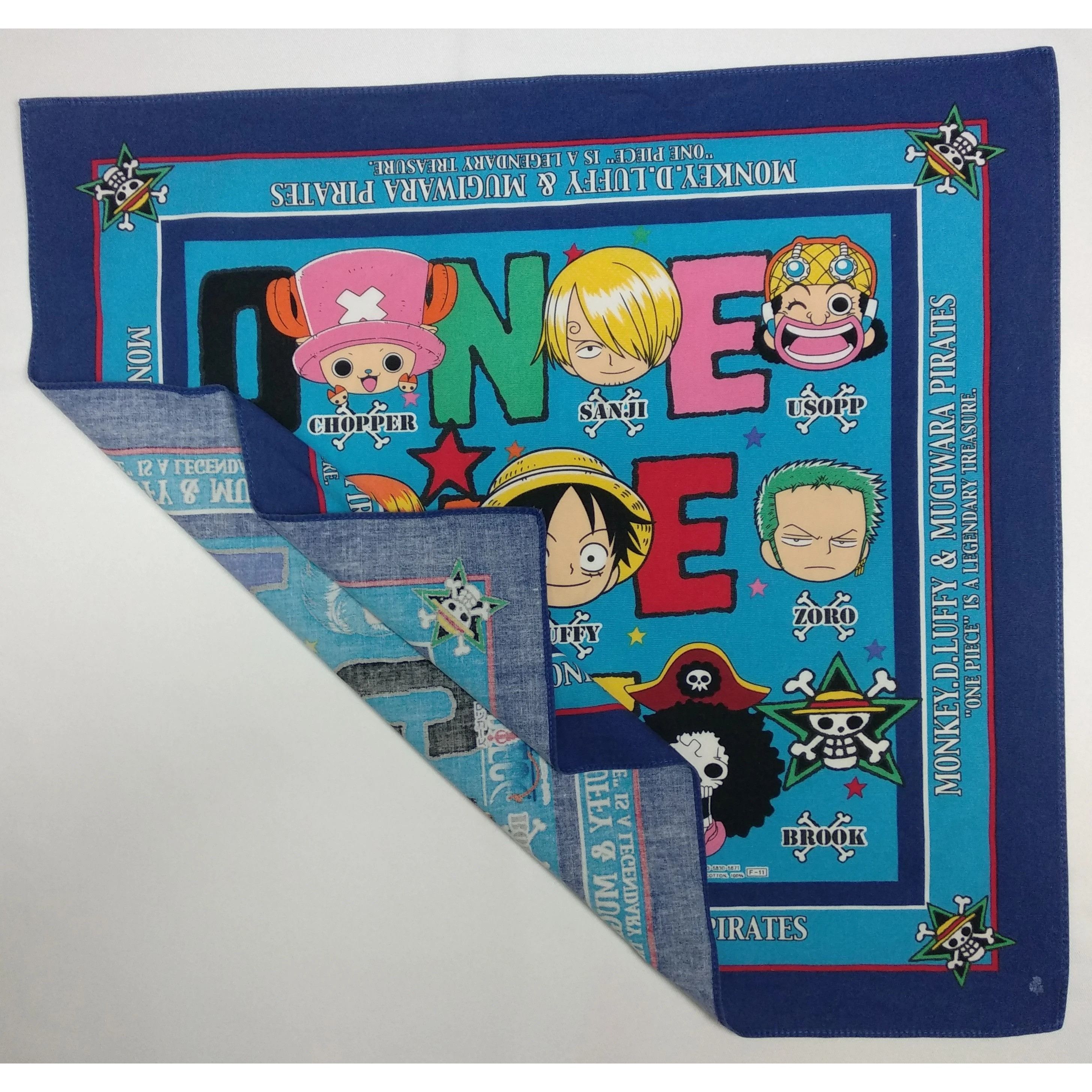 Anime × Japanese Brand × One Piece One Piece Character Handkerchief - HK122 Size ONE SIZE - 3 Thumbnail