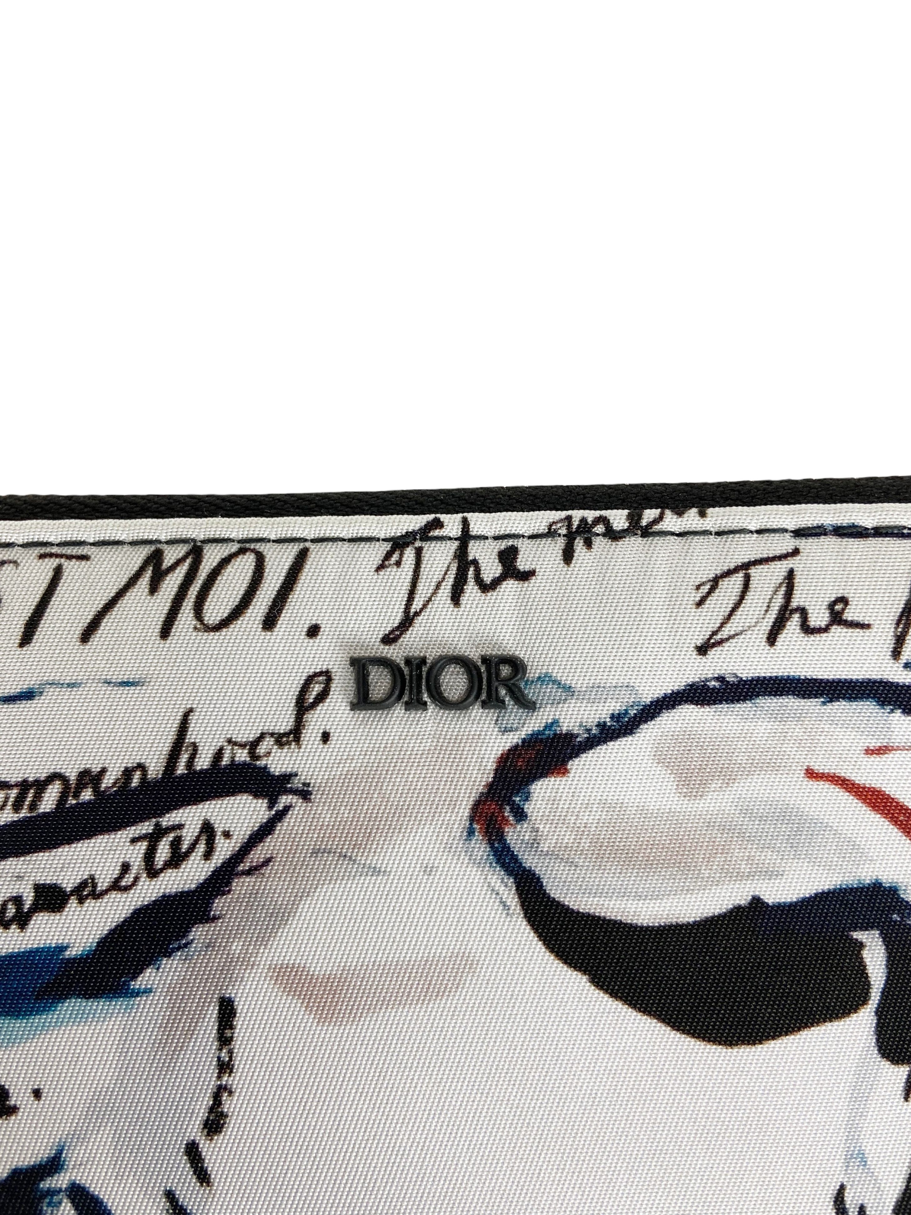 Dior A/W 2019 Raymond Pettibon Pouch, new & unused (Bag, Invite) Size ONE SIZE - 6 Thumbnail